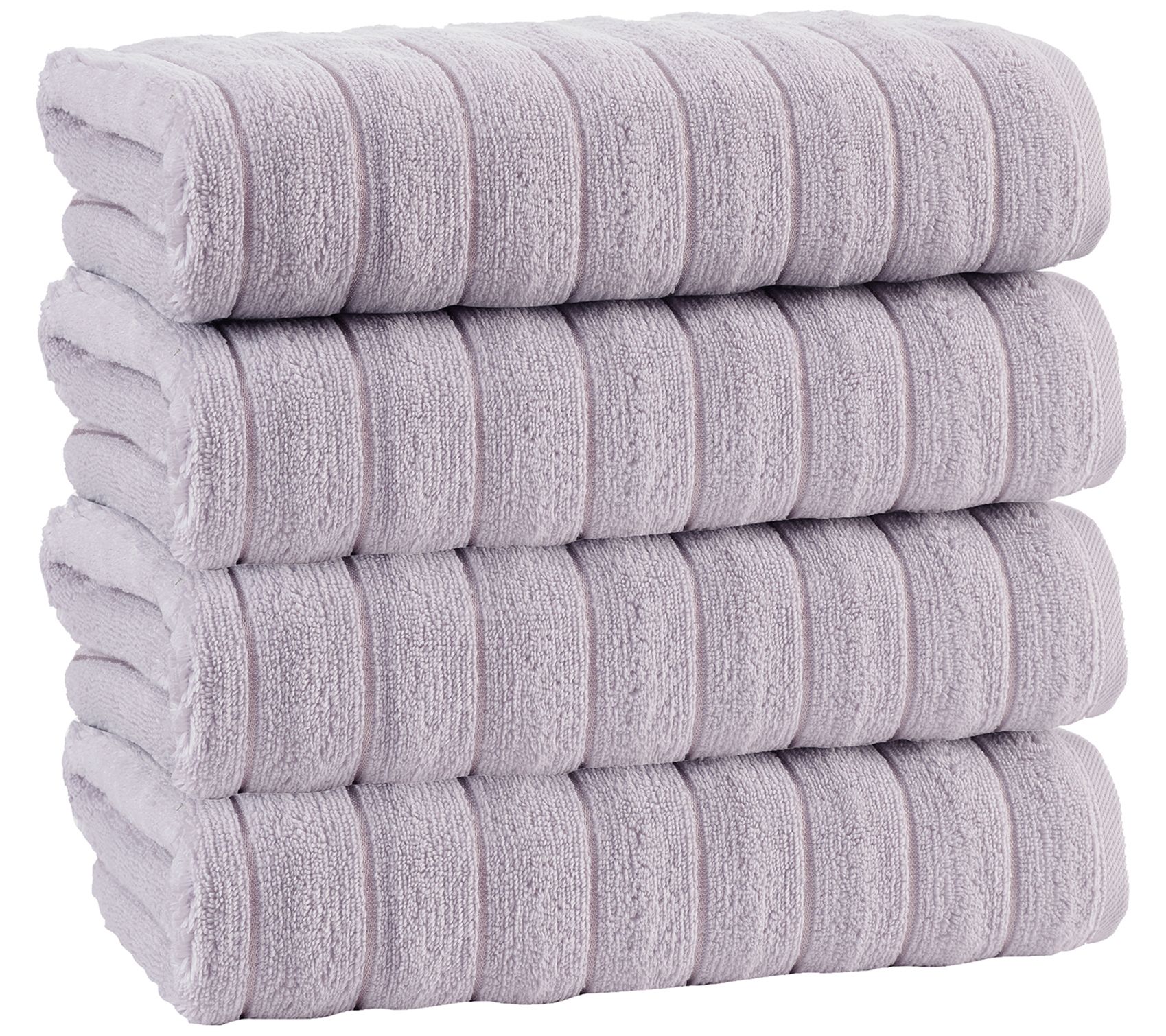 Vague Turkish Cotton Set of 4 Bath Towels