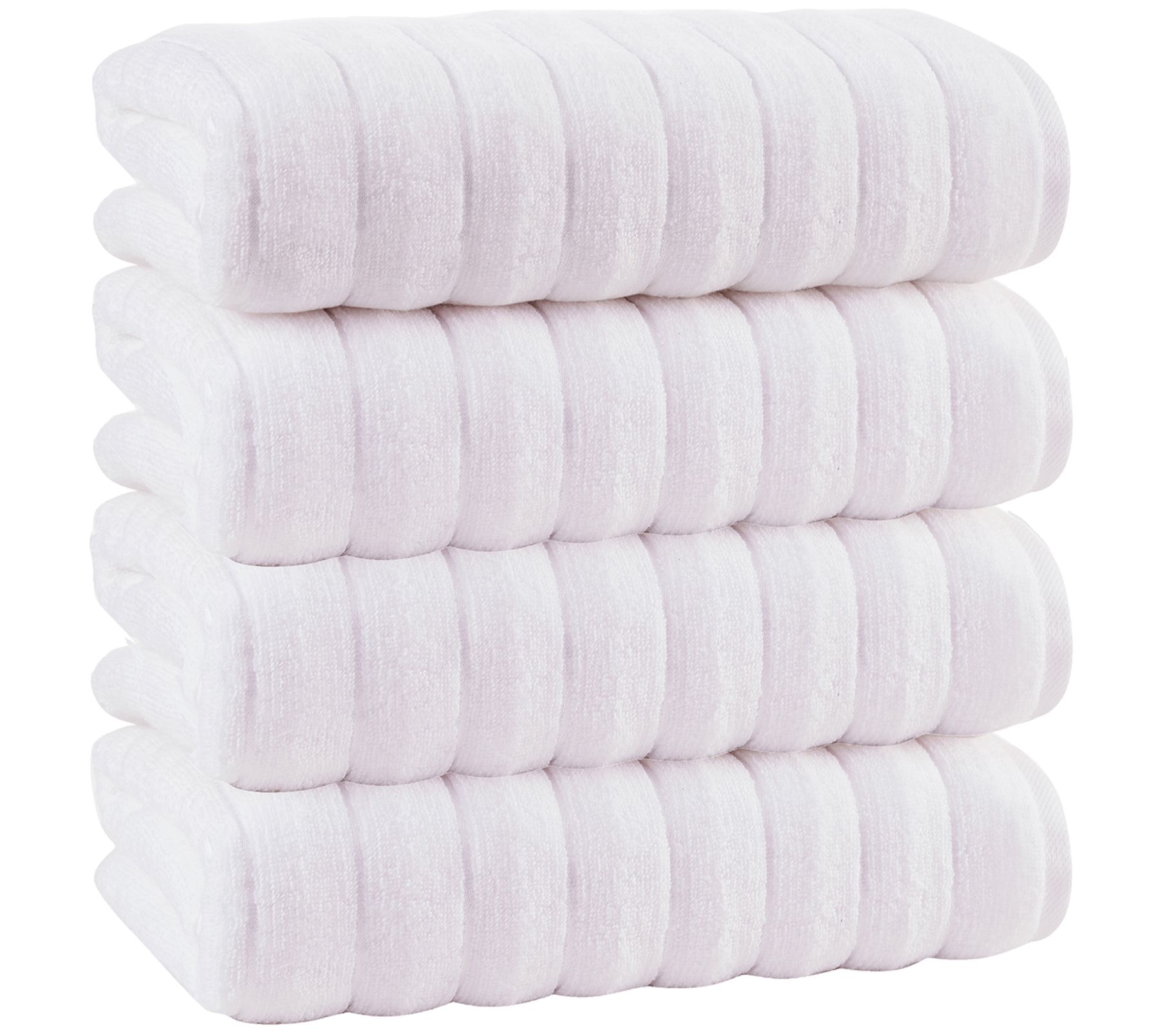 Vague Turkish Cotton Set of 4 Bath Towels