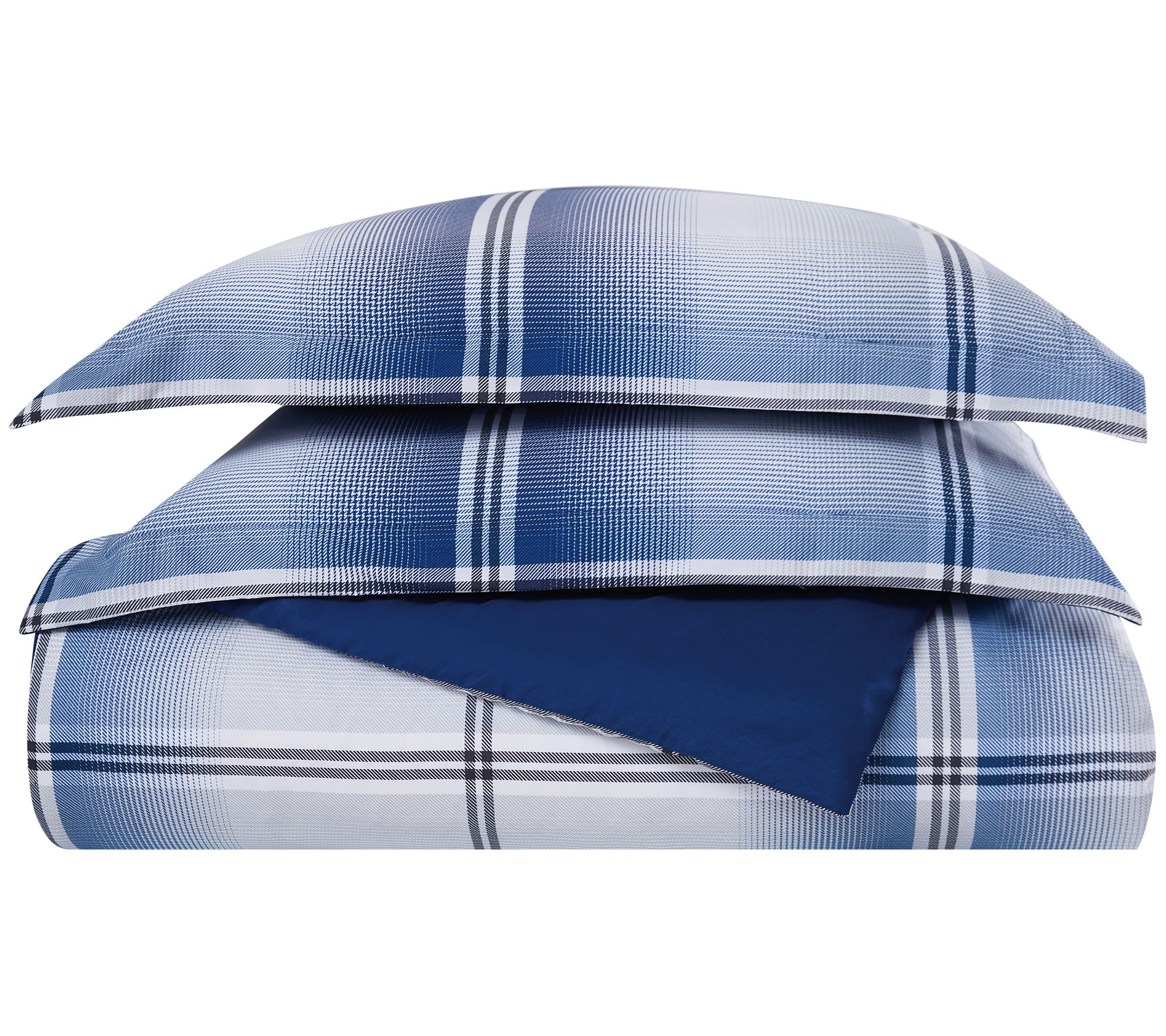 London Fog Nolan Houndstooth 3PC Full/Queen Comforter Set