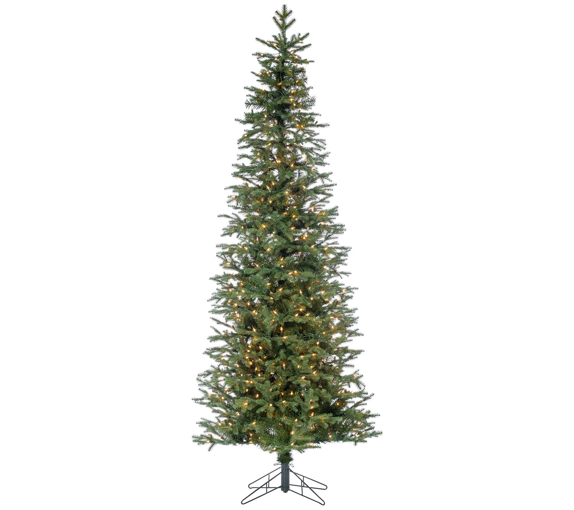 7.5-Foot High Pre-Lit Narrow Jackson Pine by Gerson Co. - QVC.com