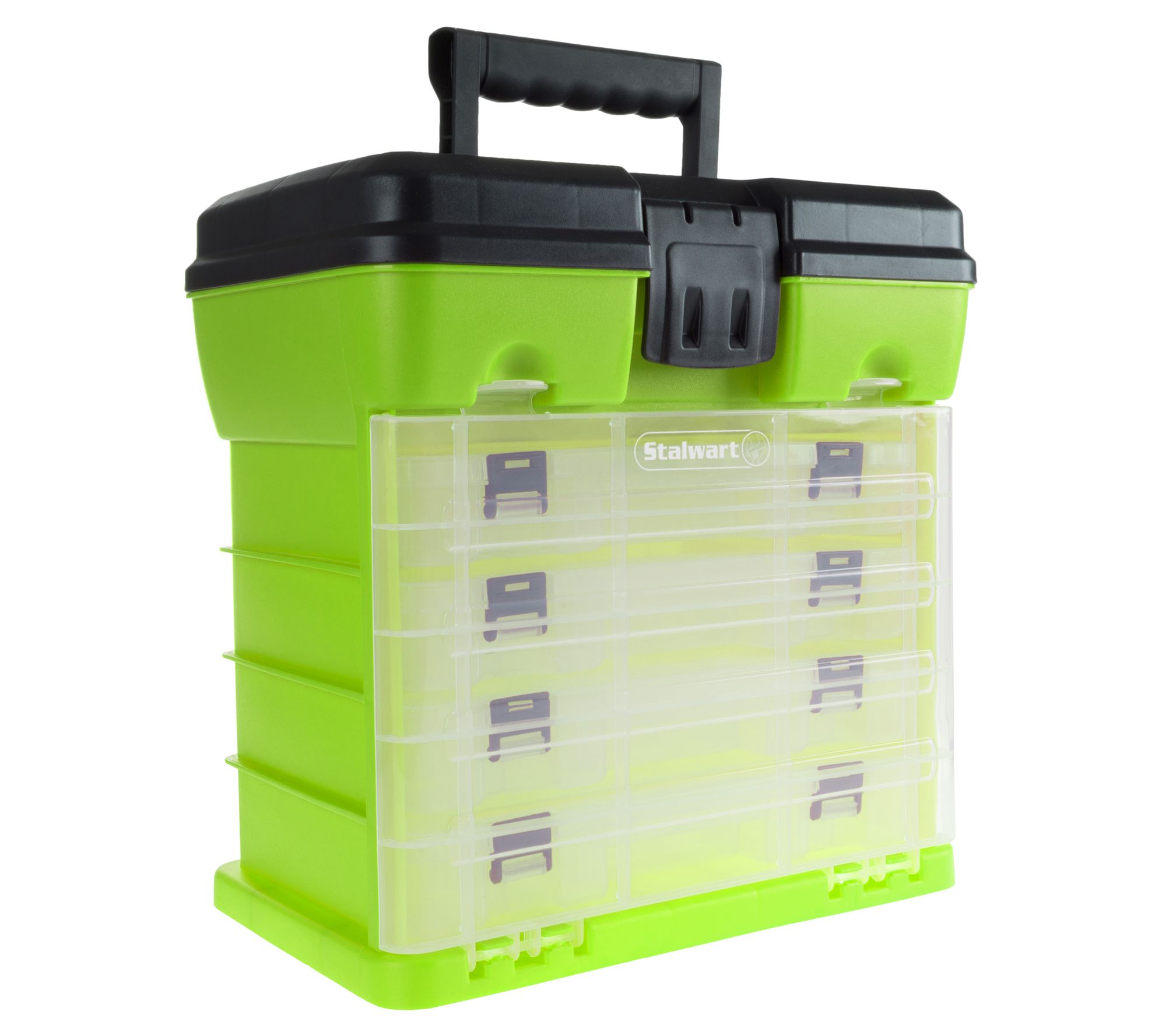 Stalwart Portable Tool Box - Small Parts Organizer w/ Drawers