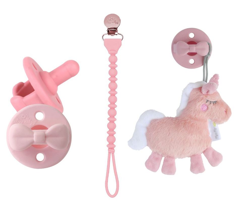 Itzy Ritzy Unicorn Pacifier Bundle