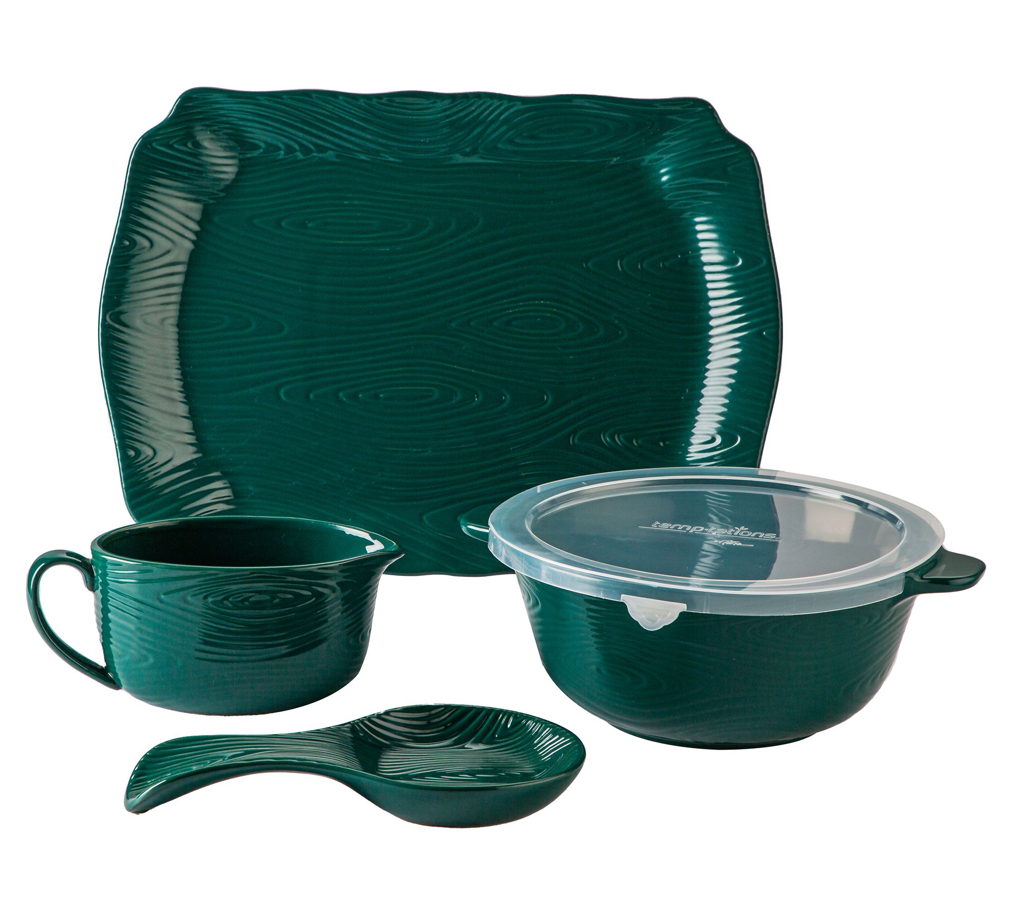 Temp-tations Woodland 4-Piece Entertaining Essentials Set