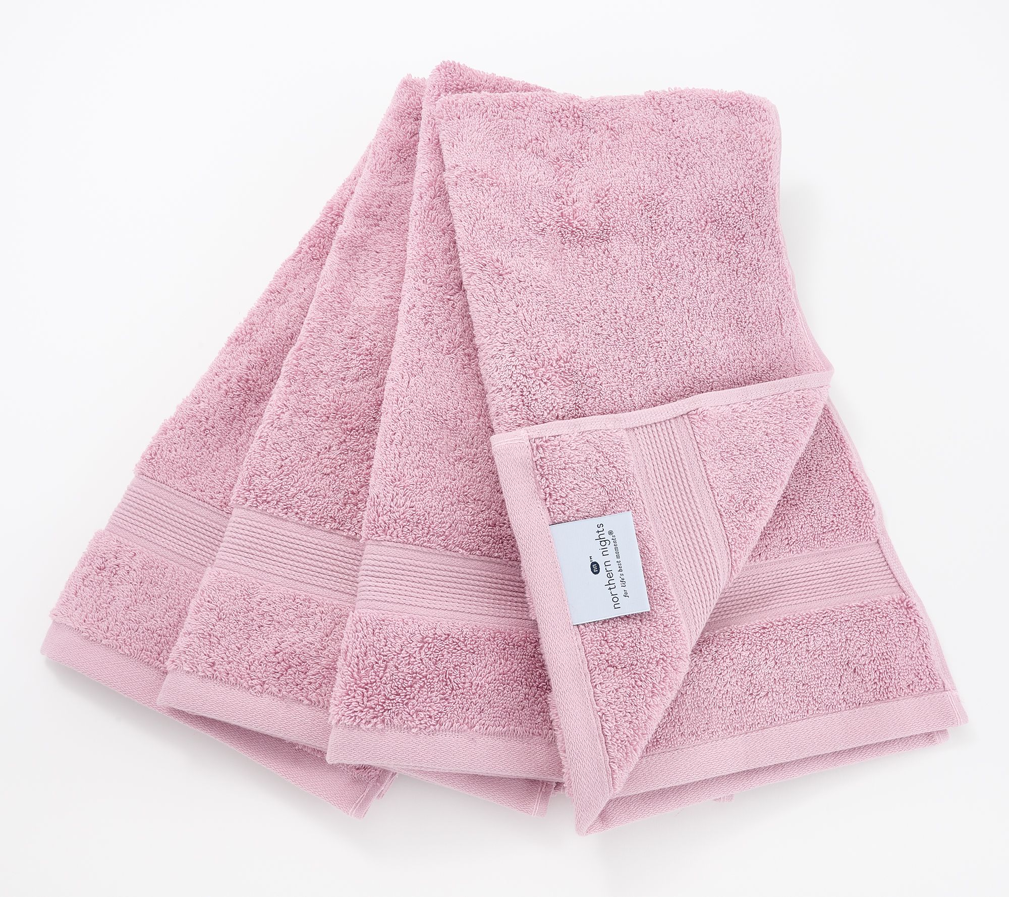Northern Nights Egyptian Cotton 4-Piece Hand Towel Set