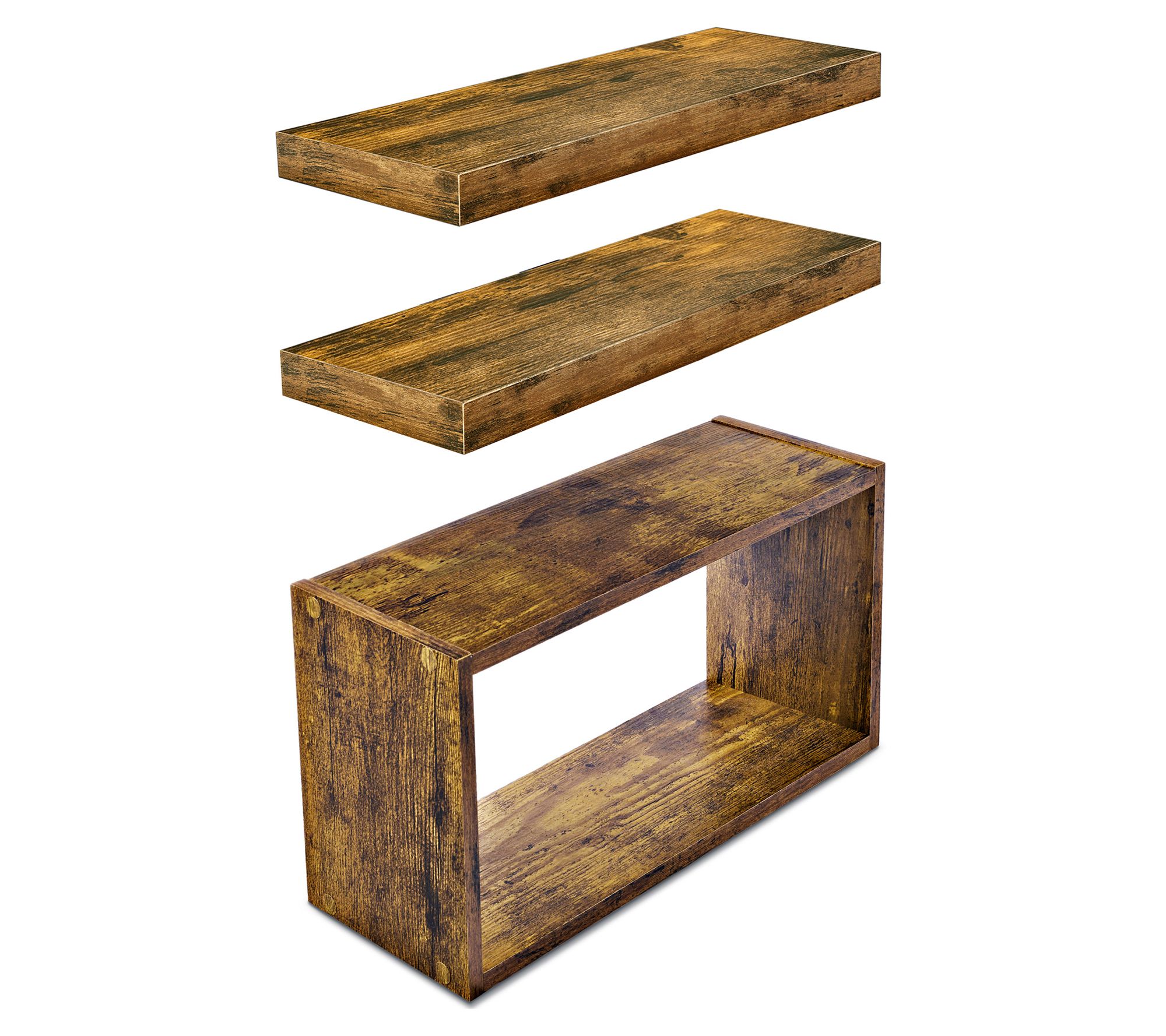 Sorbus Floating Shelves for Wall Set of 3