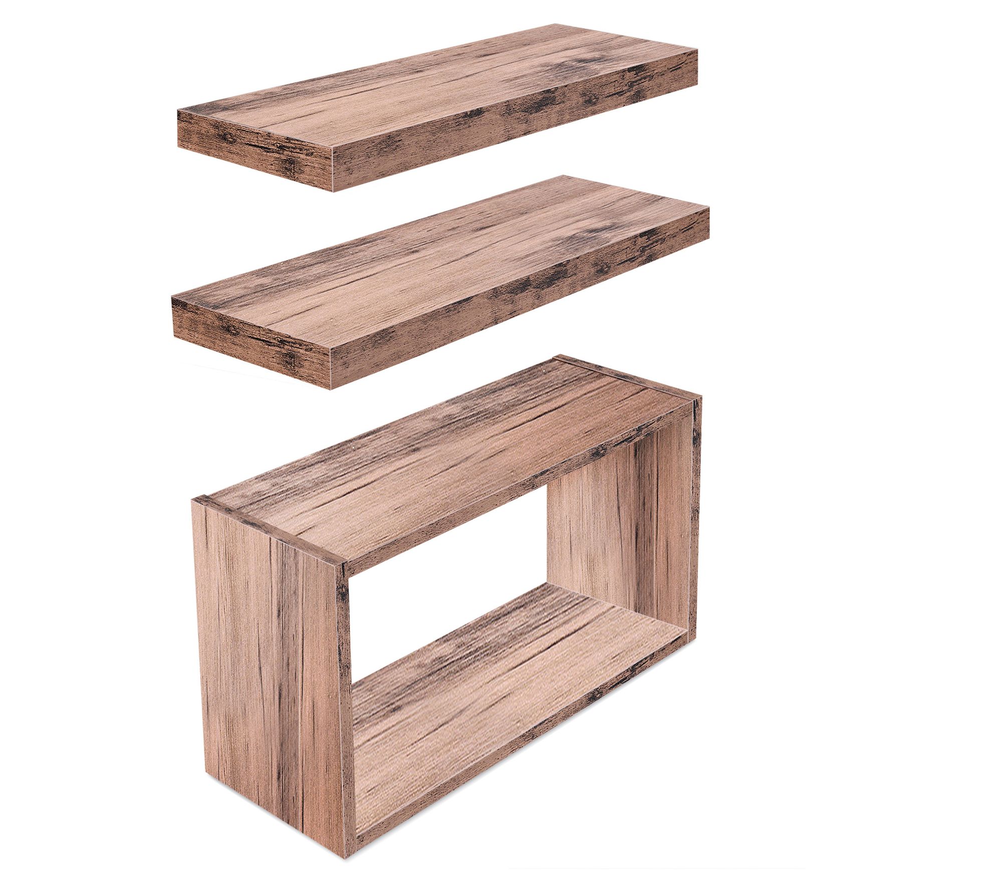 Sorbus Floating Shelves for Wall Set of 3