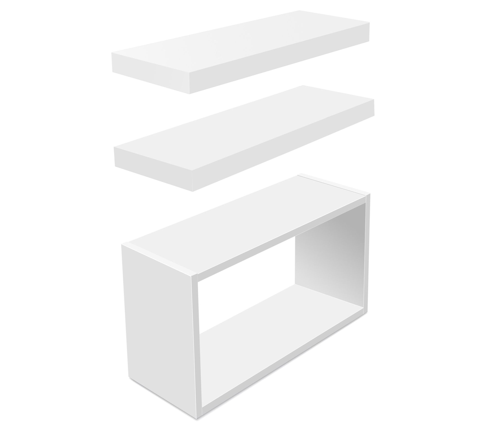 Sorbus Floating Shelves for Wall Set of 3