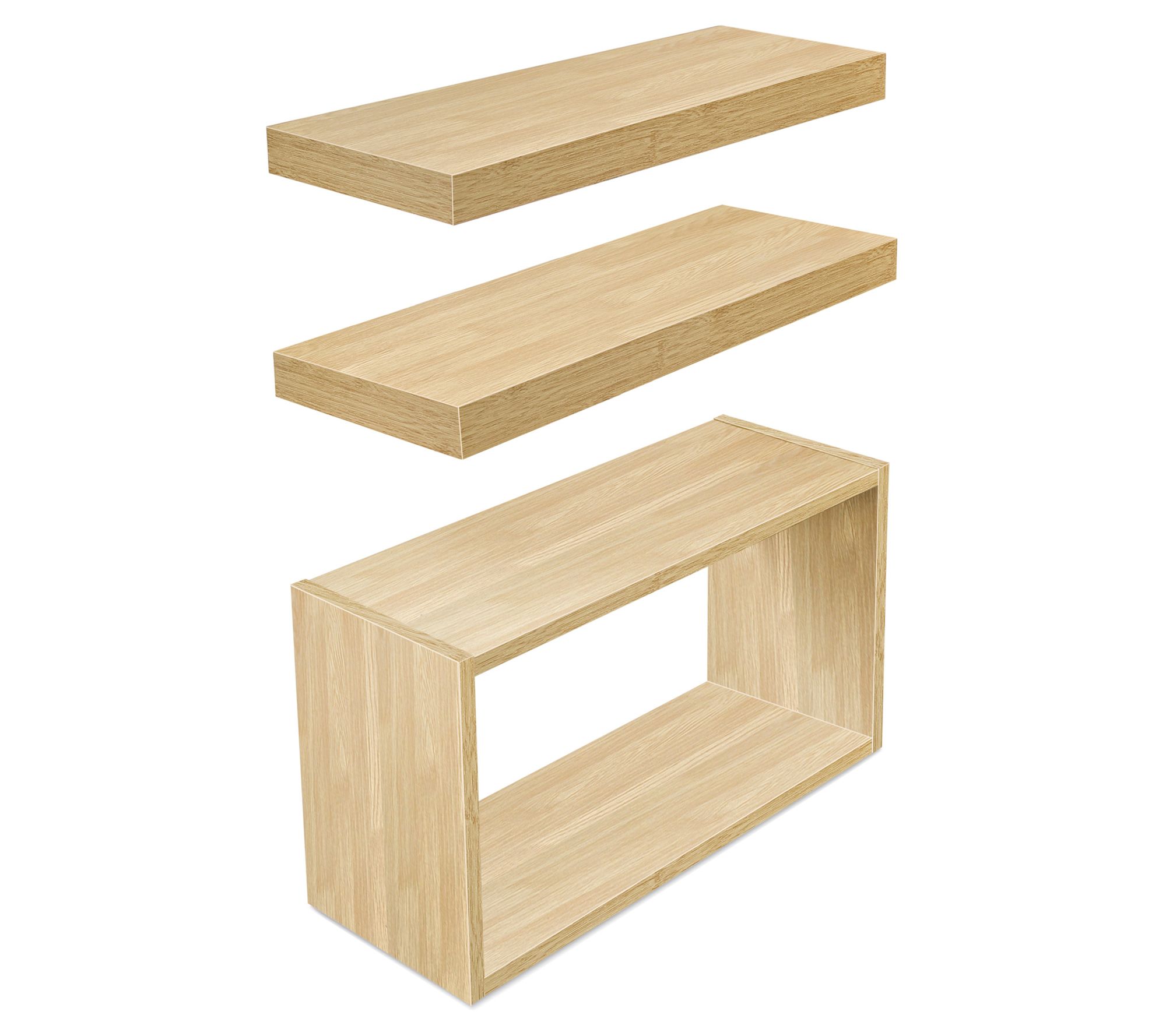Sorbus Floating Shelves for Wall Set of 3