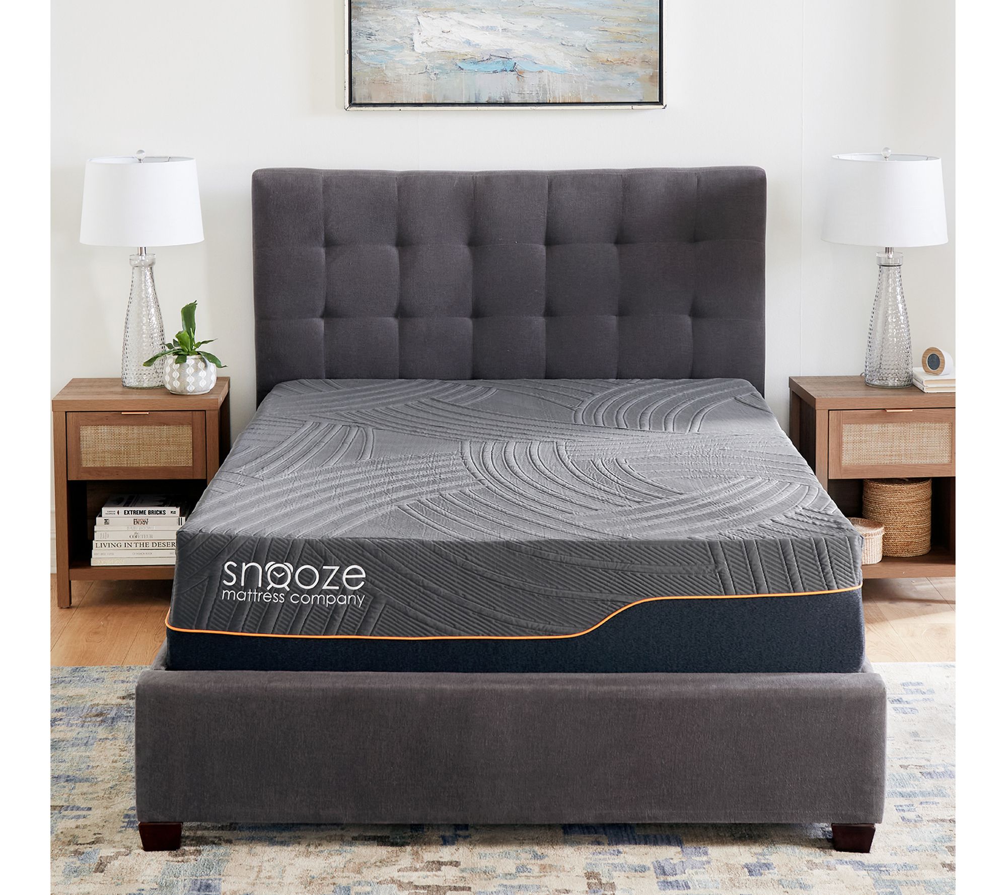 Snooze 13-Inch Firm Hybrid Support Mattress-in-a-Box, King