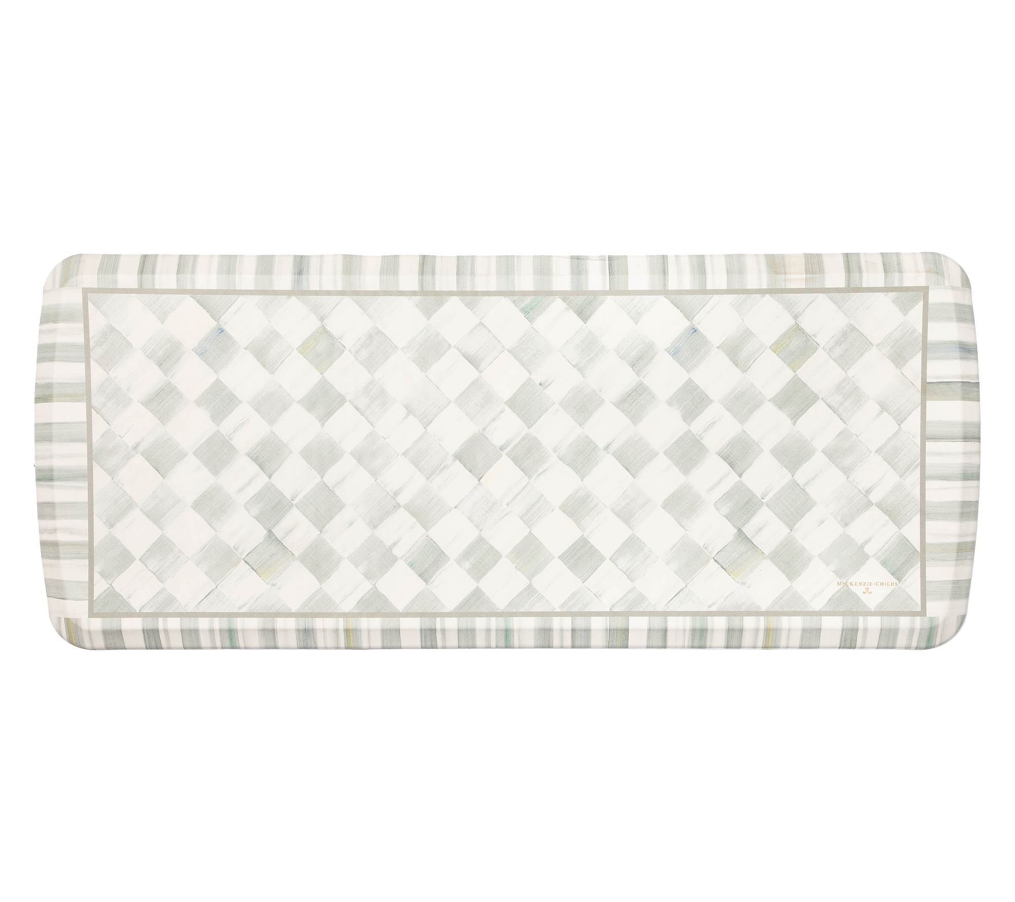 MacKenzie-Childs Sterling Check 20" x 48" GelPro Comfort Mat