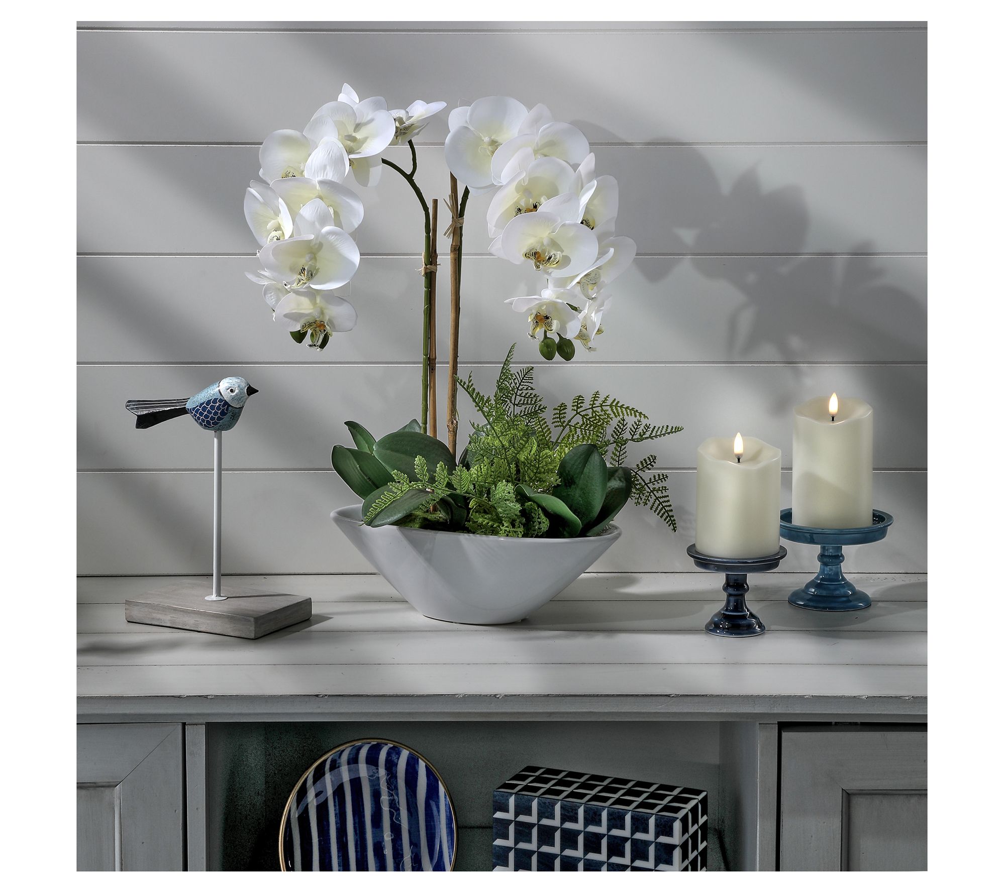 20" Potted Orchid Arrangement by Valerie