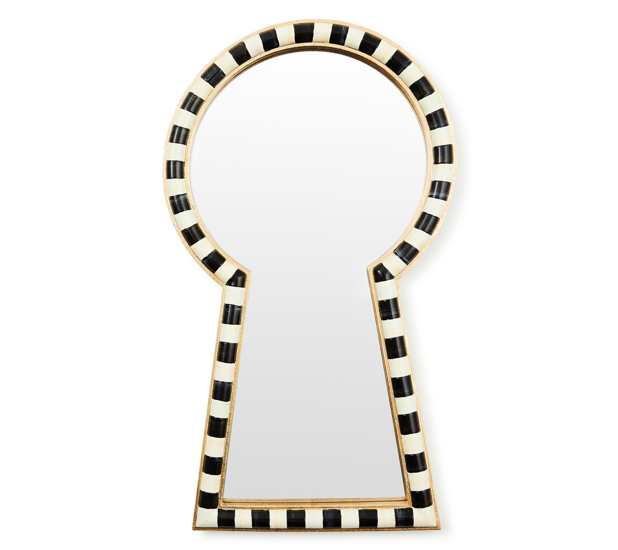 MacKenzie-Childs Keyhole Small Wall Mirror