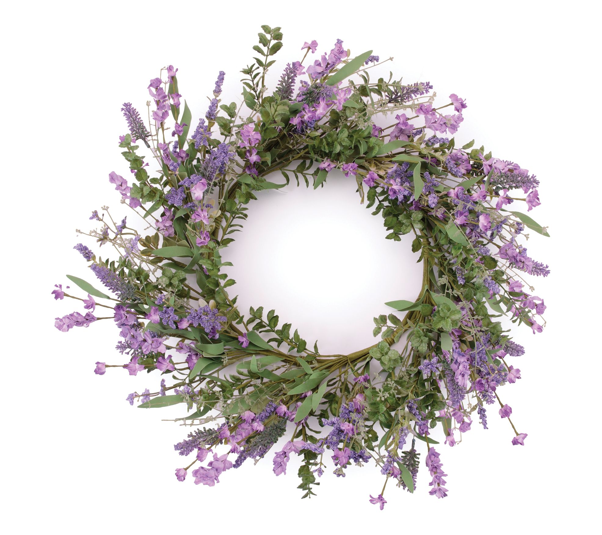 Temp-tations 22" Mixed Floral Wreath