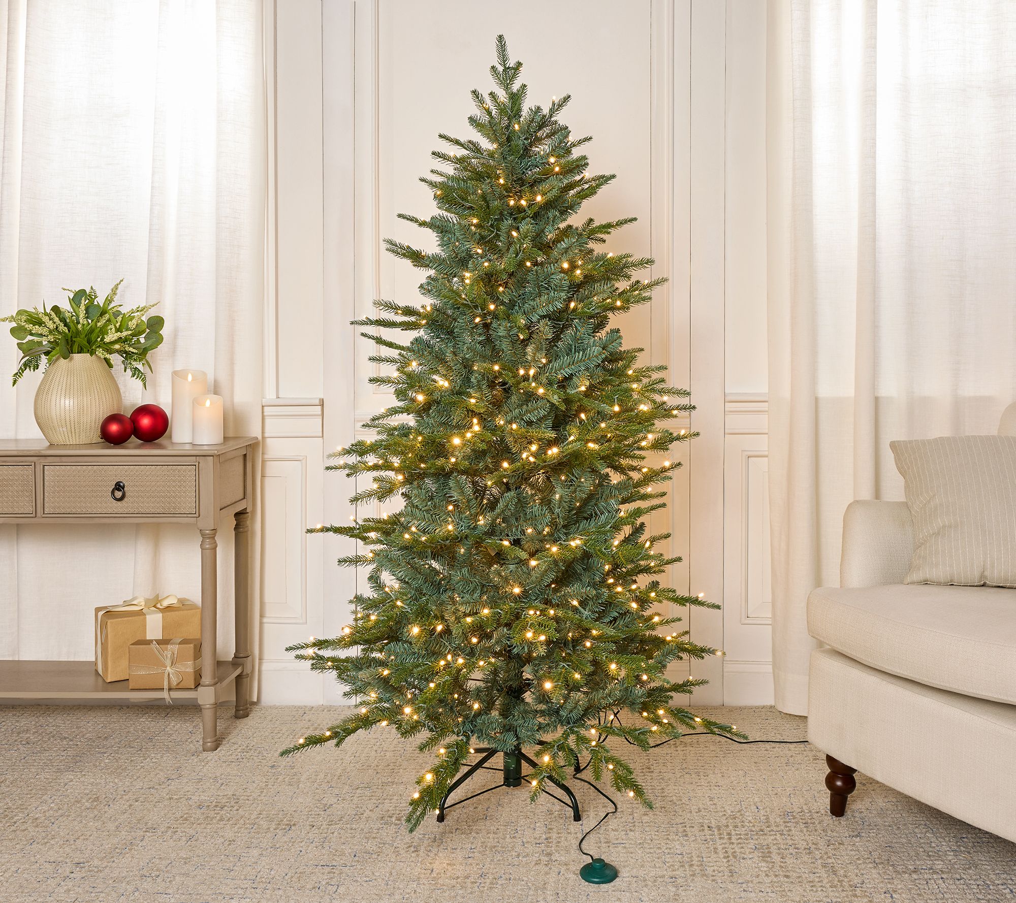  Bethlehem Lights 5.5' Micro LED Tree w/ 4-in-1 LEDs & Storage Bag