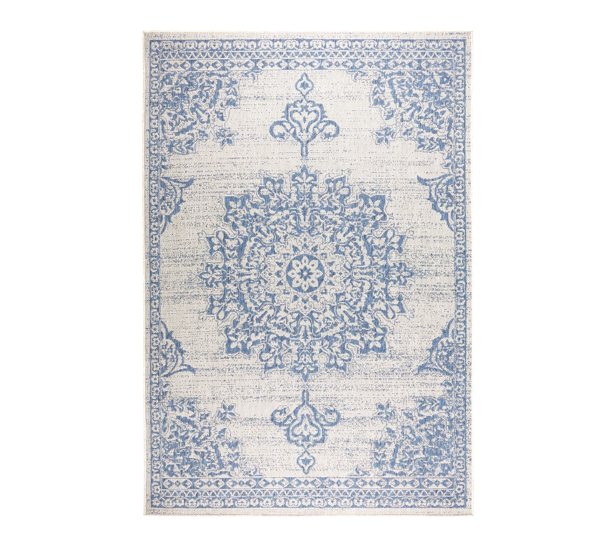 NMNY Patio Country Azalea 5x7 Indoor/Outdoor Rug