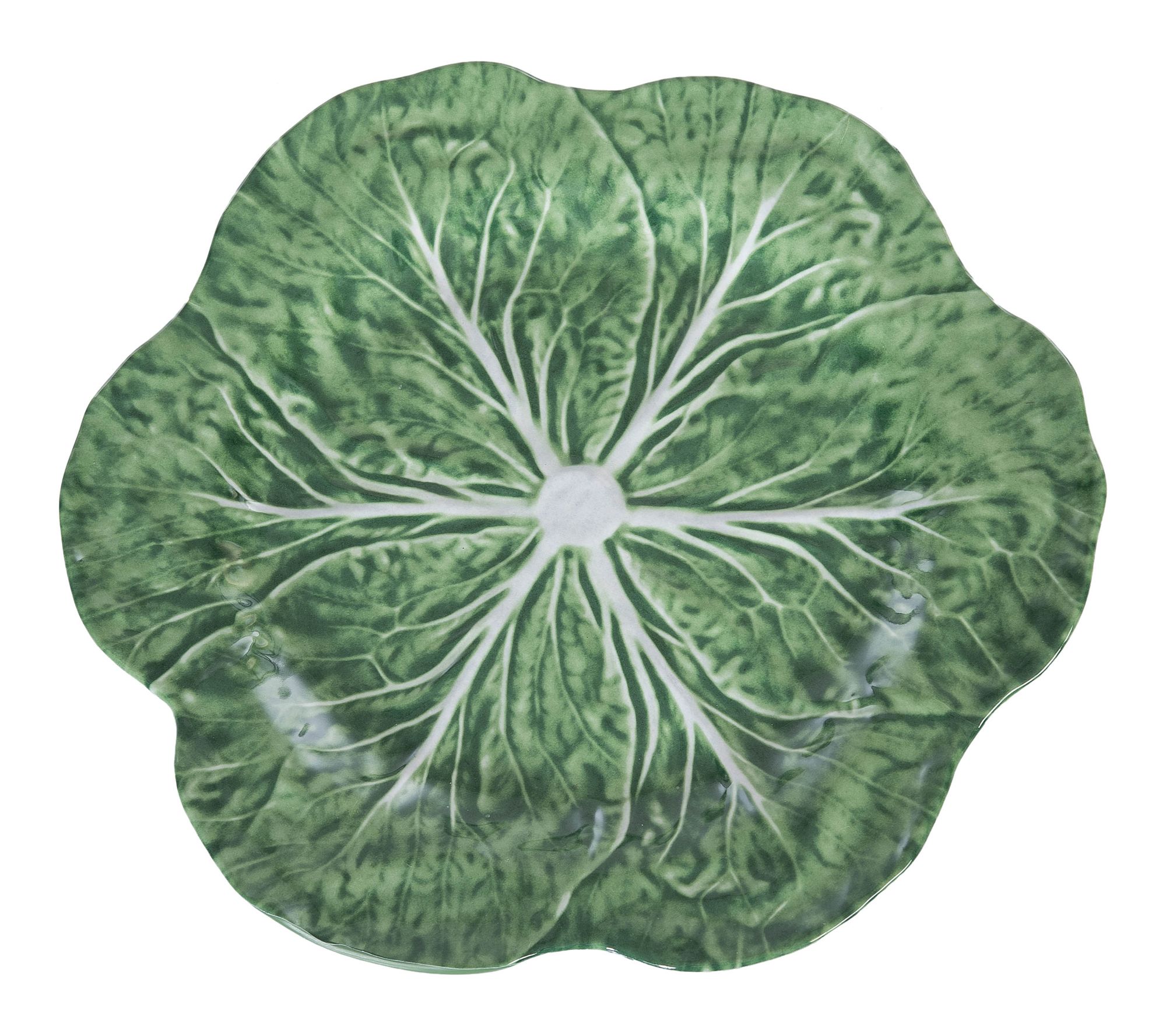 Cabbage Round Serving Platter by Valerie
