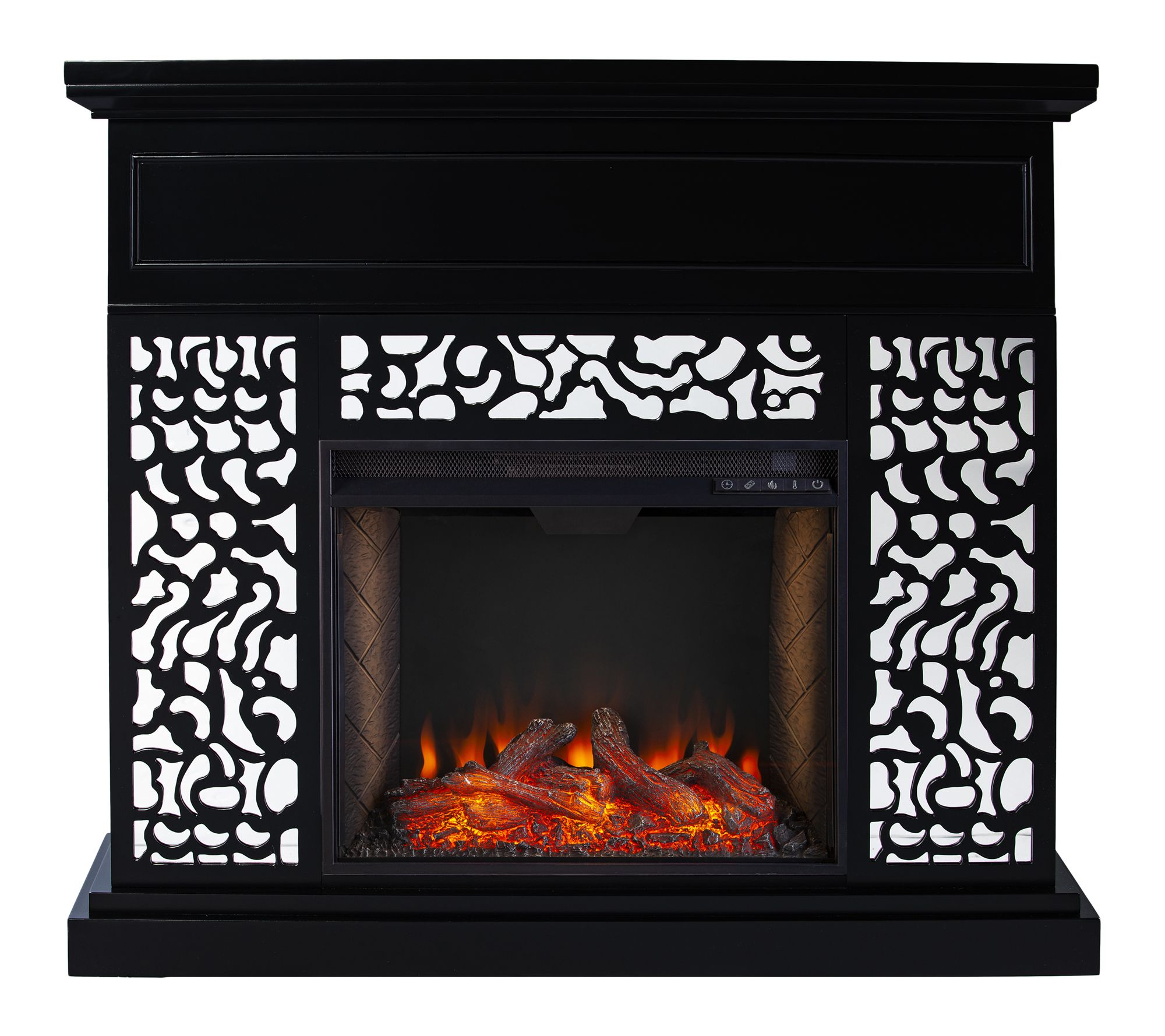 SEI Wansford Criss Cross Electric Fireplace