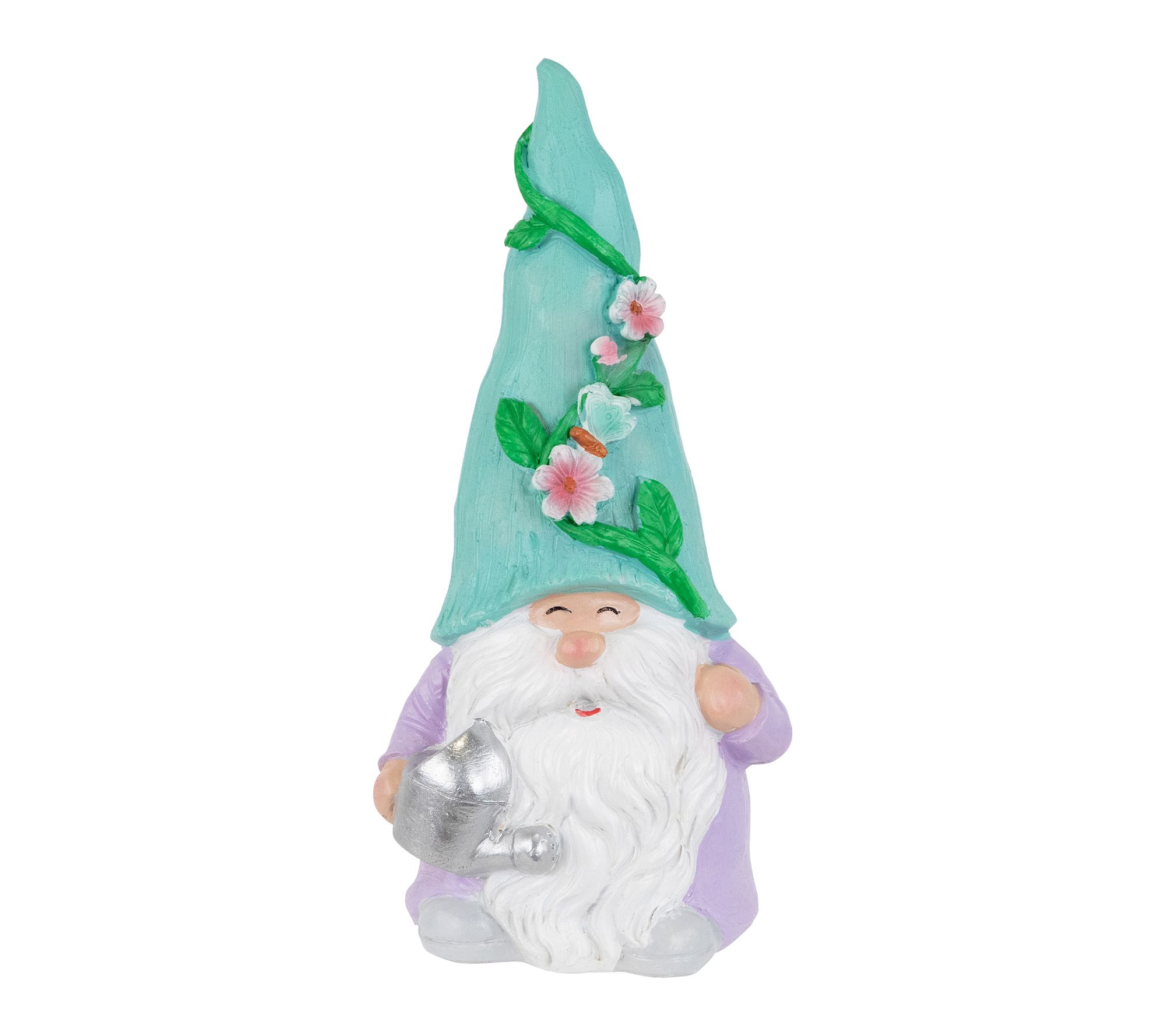 Northlight Happy Gardening Gnome w/ Watering Can Statue 7.75"