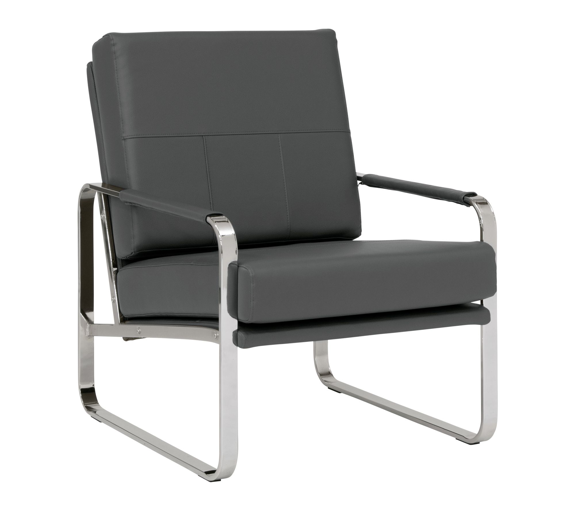 Studio Designs Home Allure Modern Acc. Chair Blended Leather