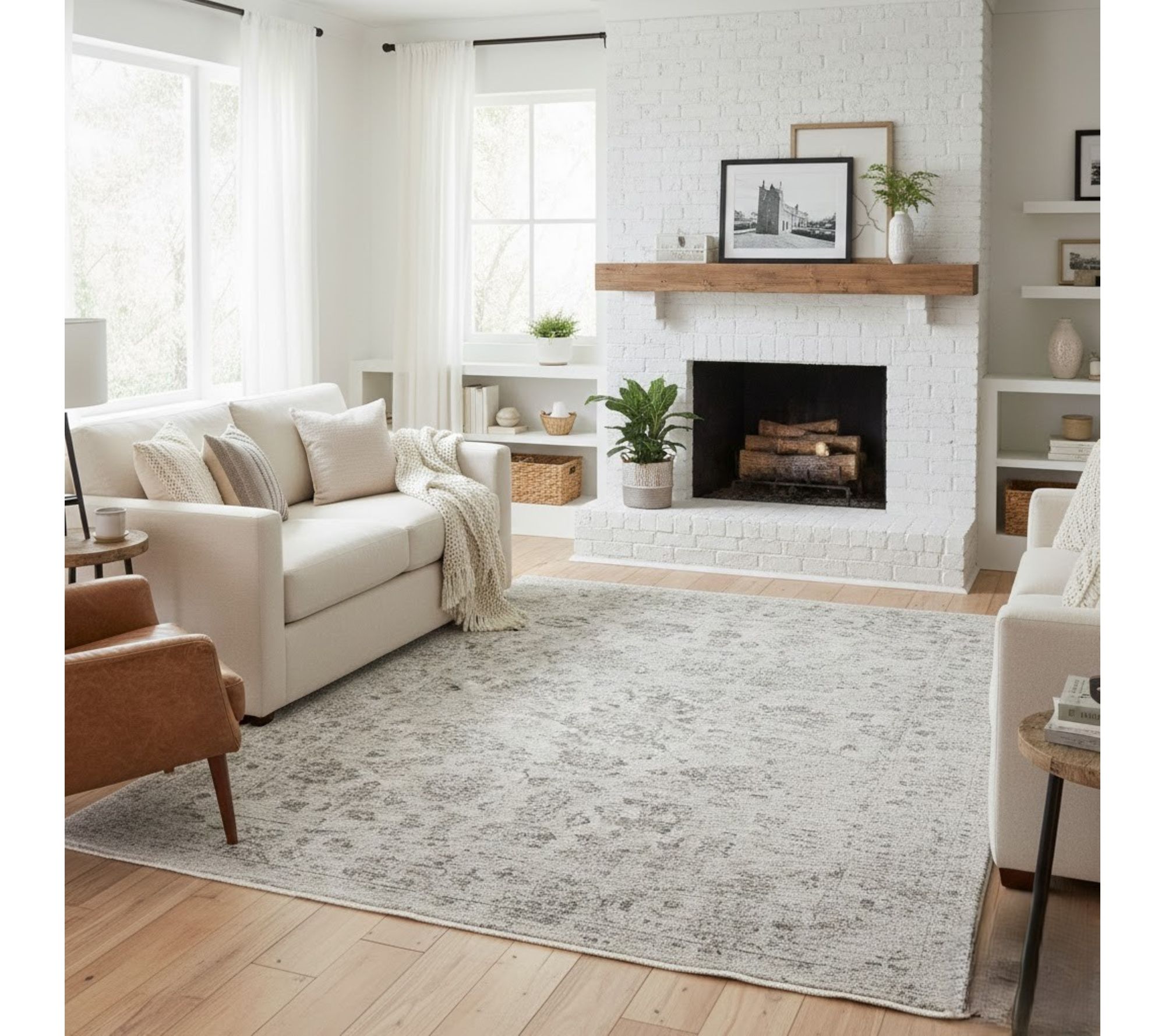 Sealy Easton Persian Powerloom Area Rug, 2' x 3'
