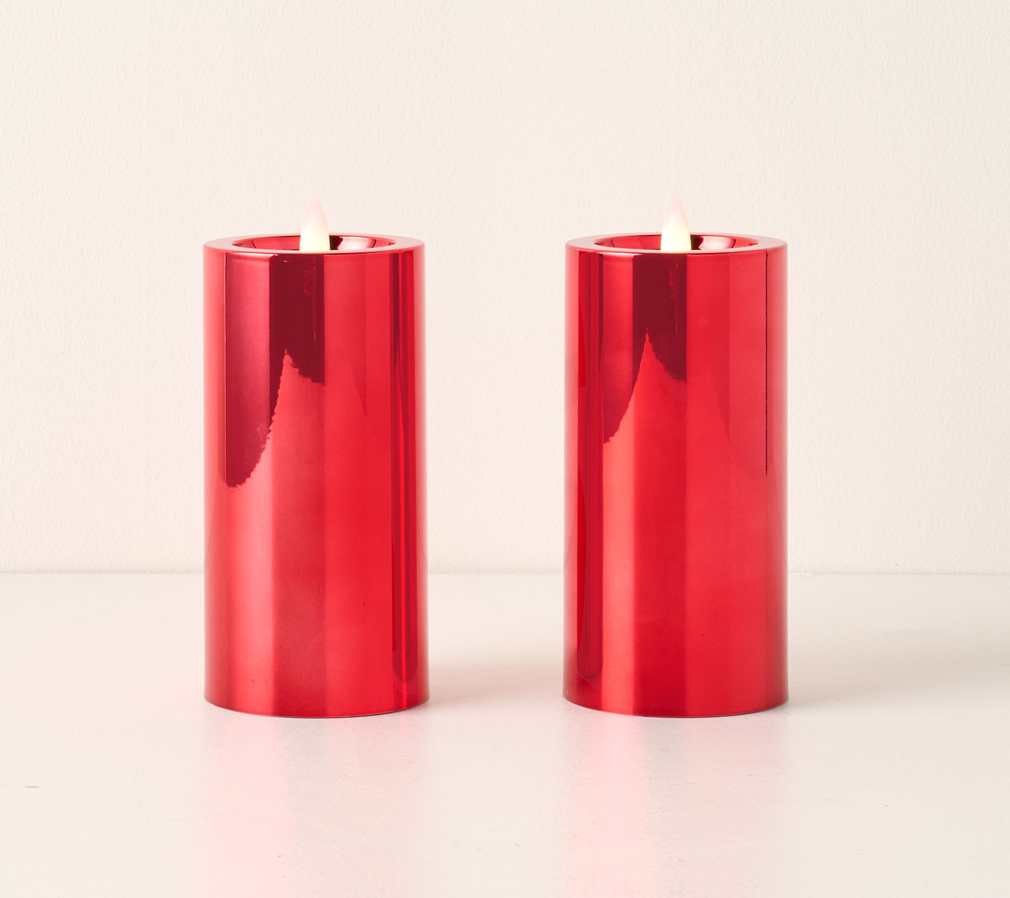 "As Is" S/(2) 3x6 Candle Light High Shine Candles by Valerie