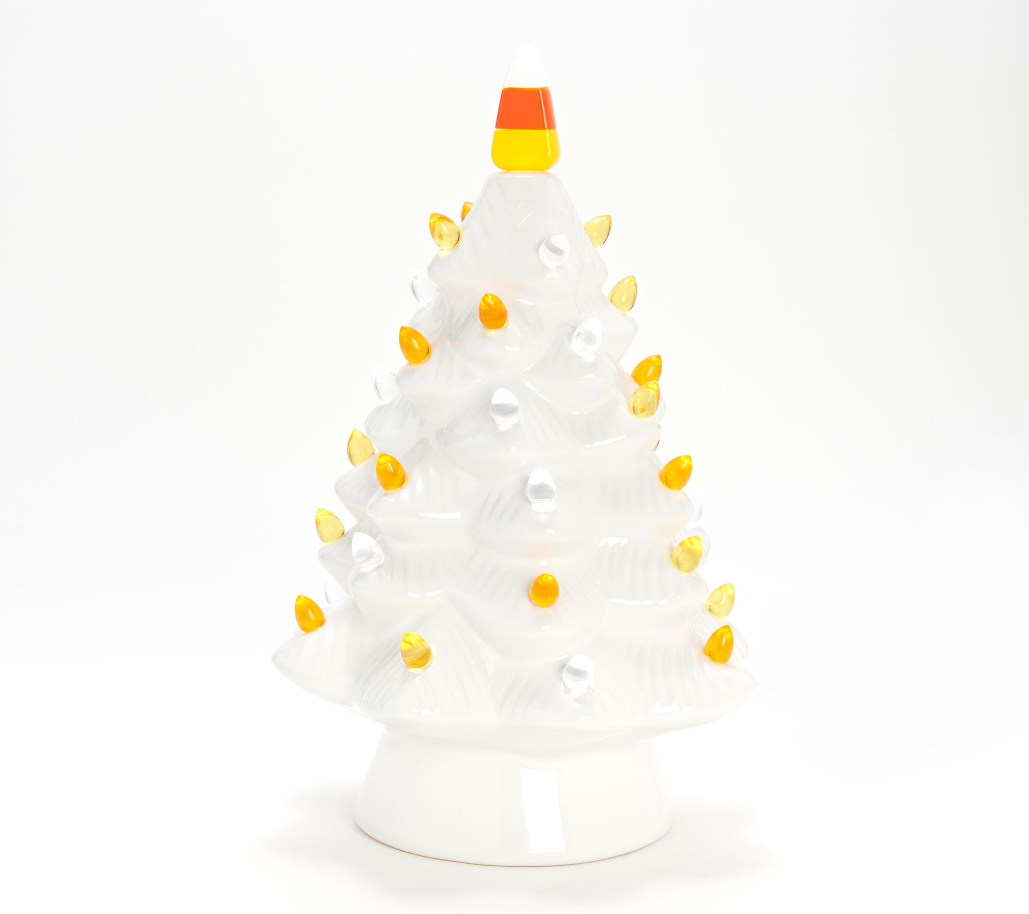 12 Nostalgic Ceramic Tree - White – Mr. Christmas