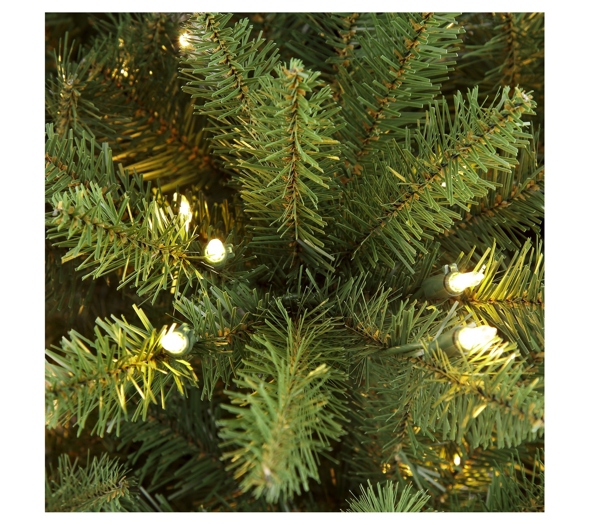 Puleo 7.5' Pre-Lit Fraser Fir Artificial Christ mas Tree - QVC.com