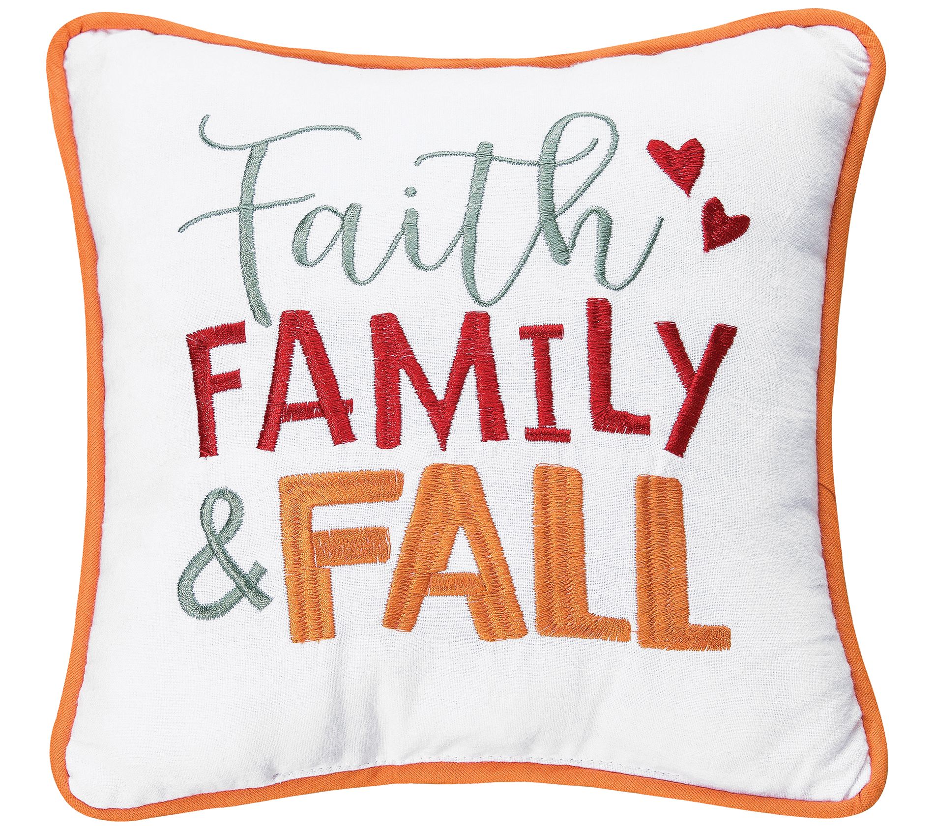 C&F Home Faith, Family, Fall Pillow