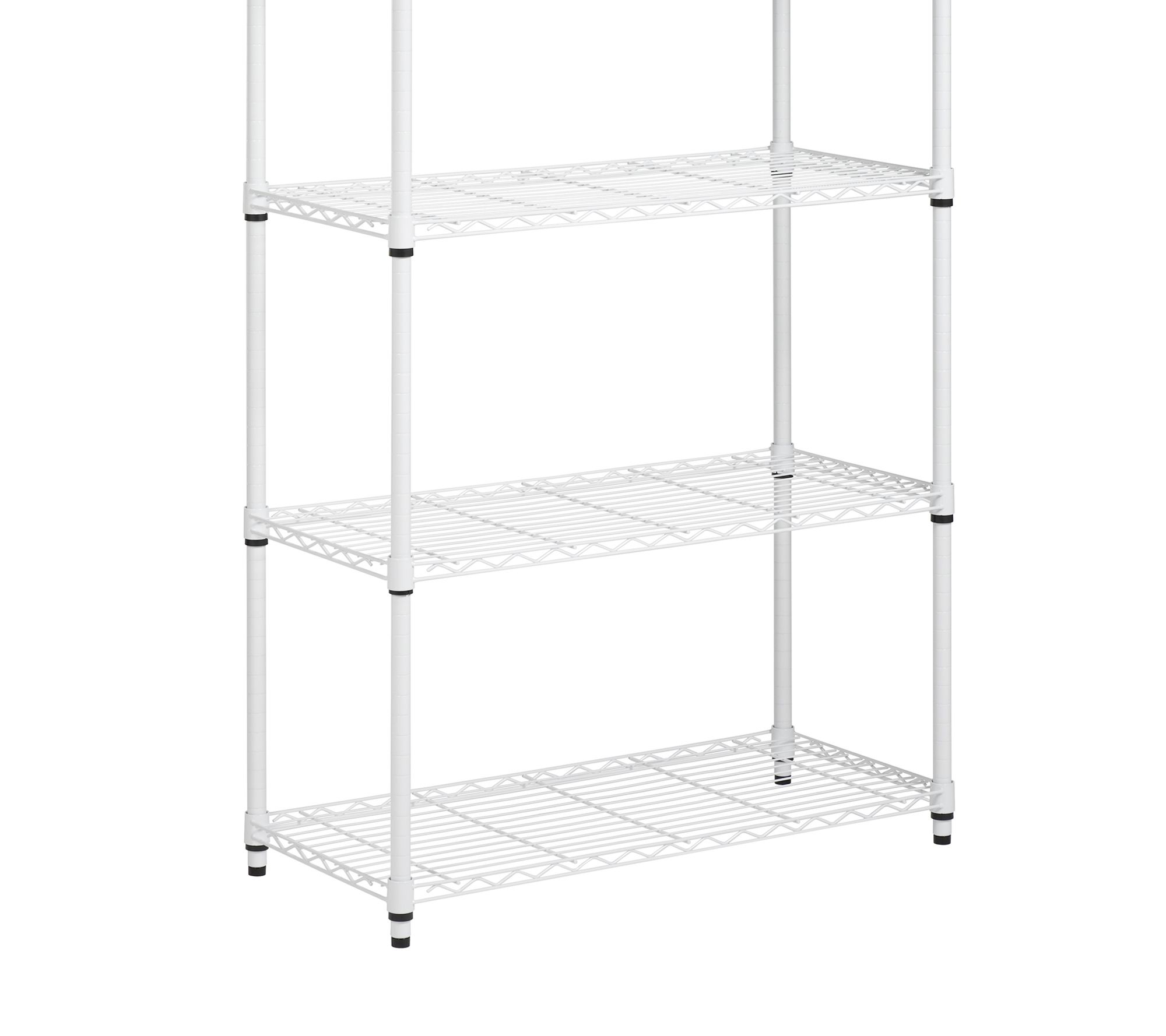 Honey-Can-Do 4-Tier Heavy Duty Shelving Unit - 250 lbs - QVC.com