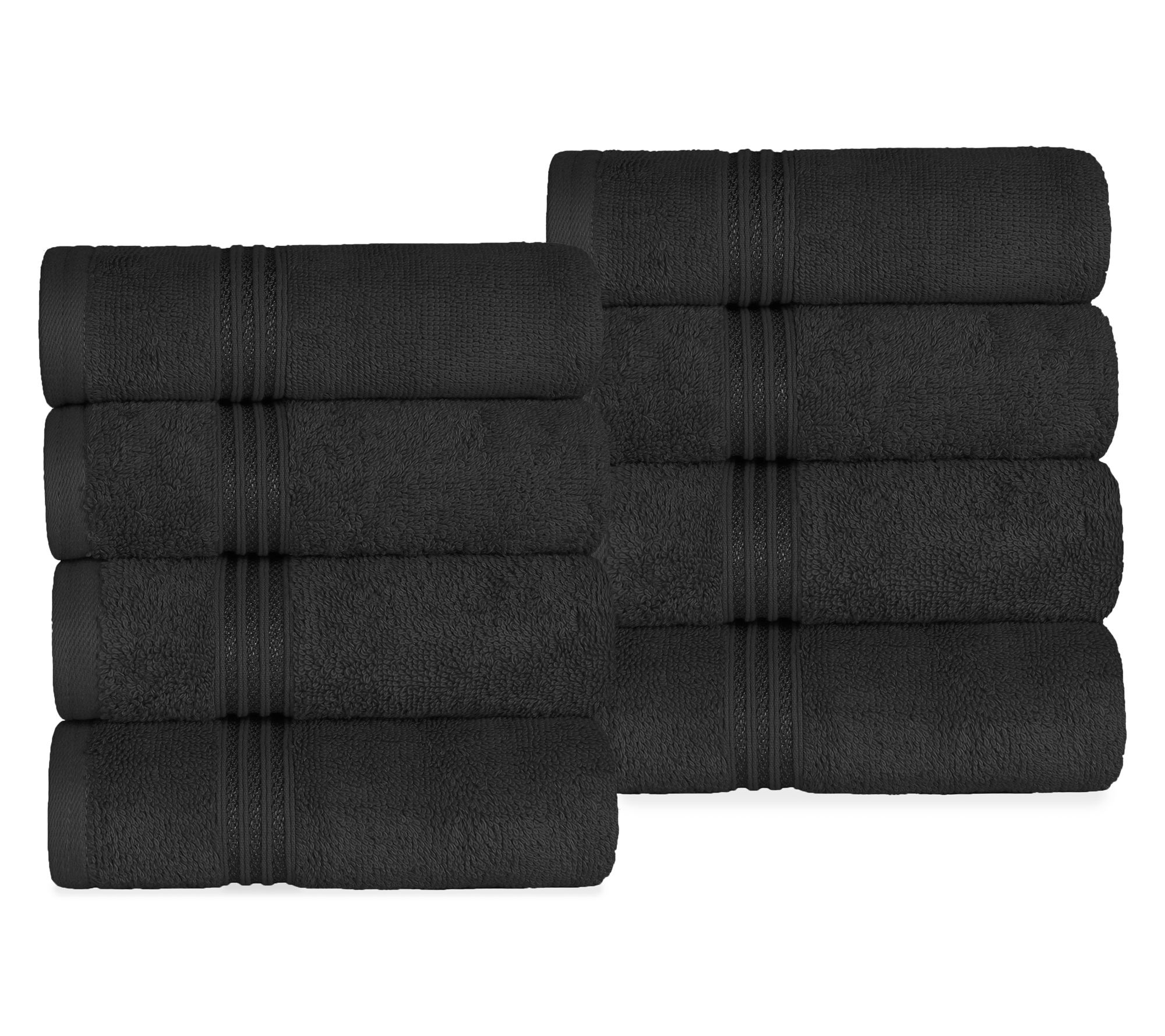 Superior Egyptian Cotton 8-Piece Heritage Handwel Set