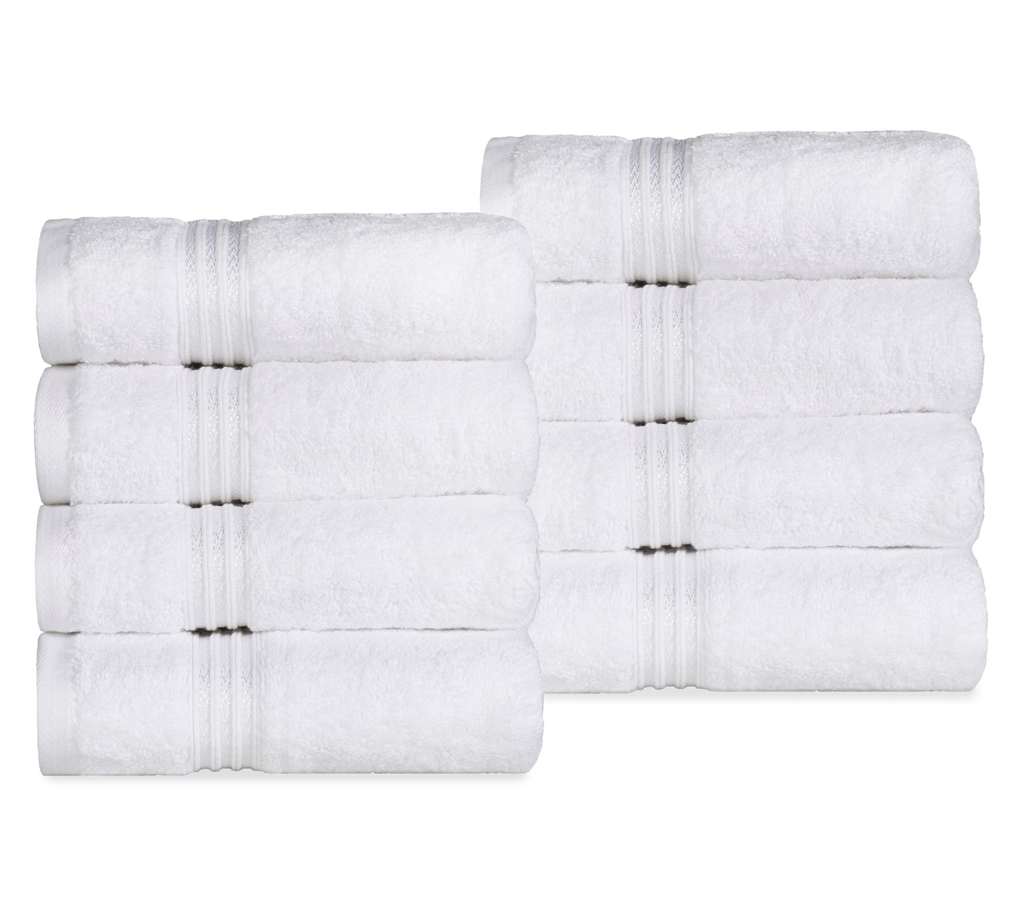 Superior Egyptian Cotton 8-Piece Heritage Handwel Set