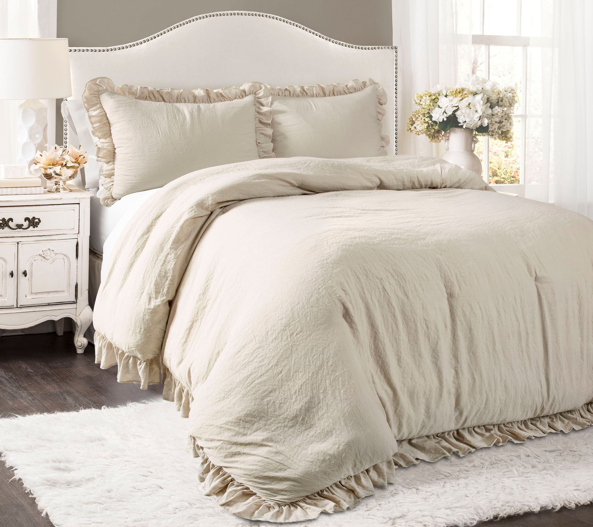 Reyna 3-Piece King Comforter Set by Lush Decor