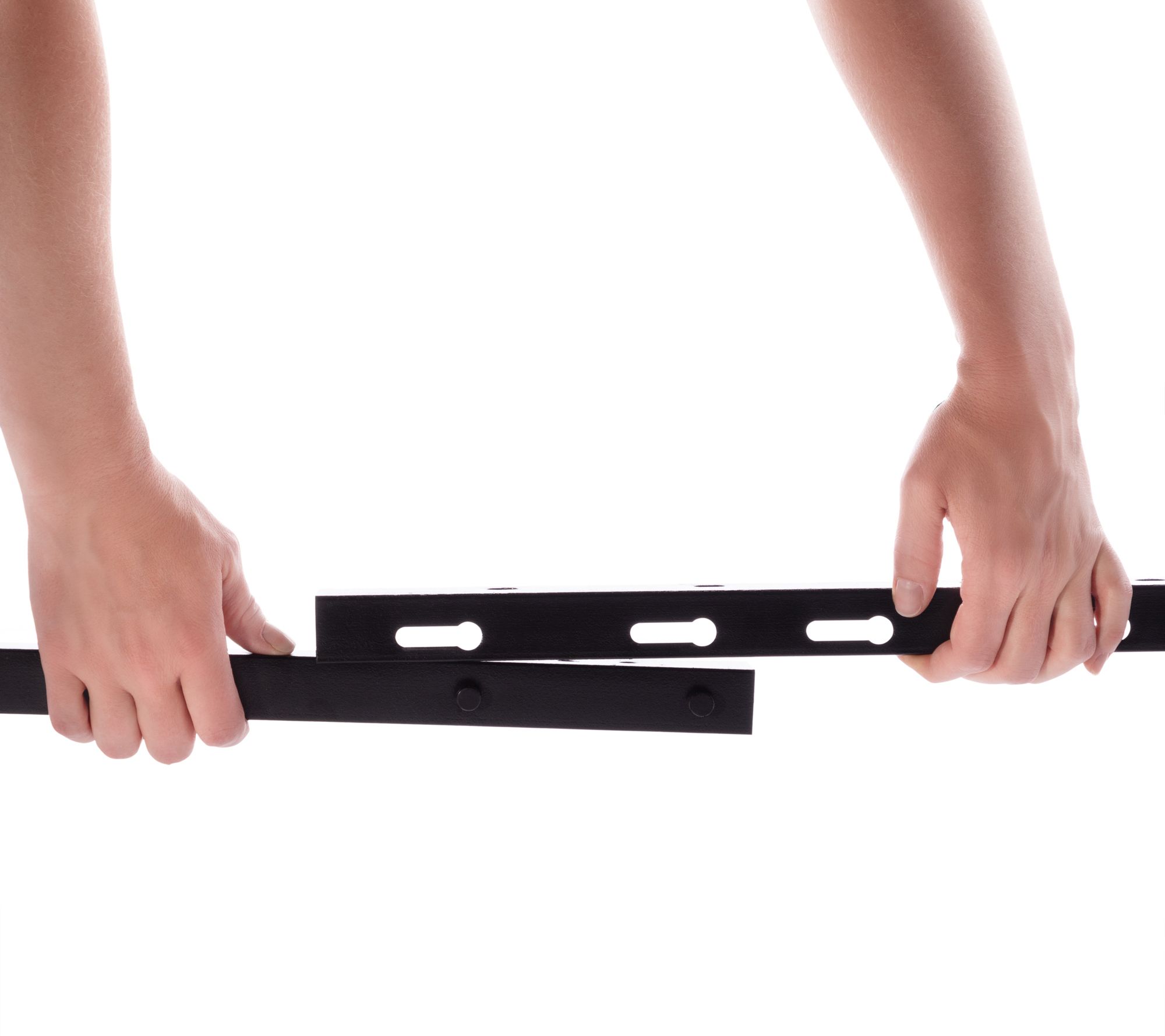 Brookside Adjustable Metal Bed Frame QueenTwinRug Rollers