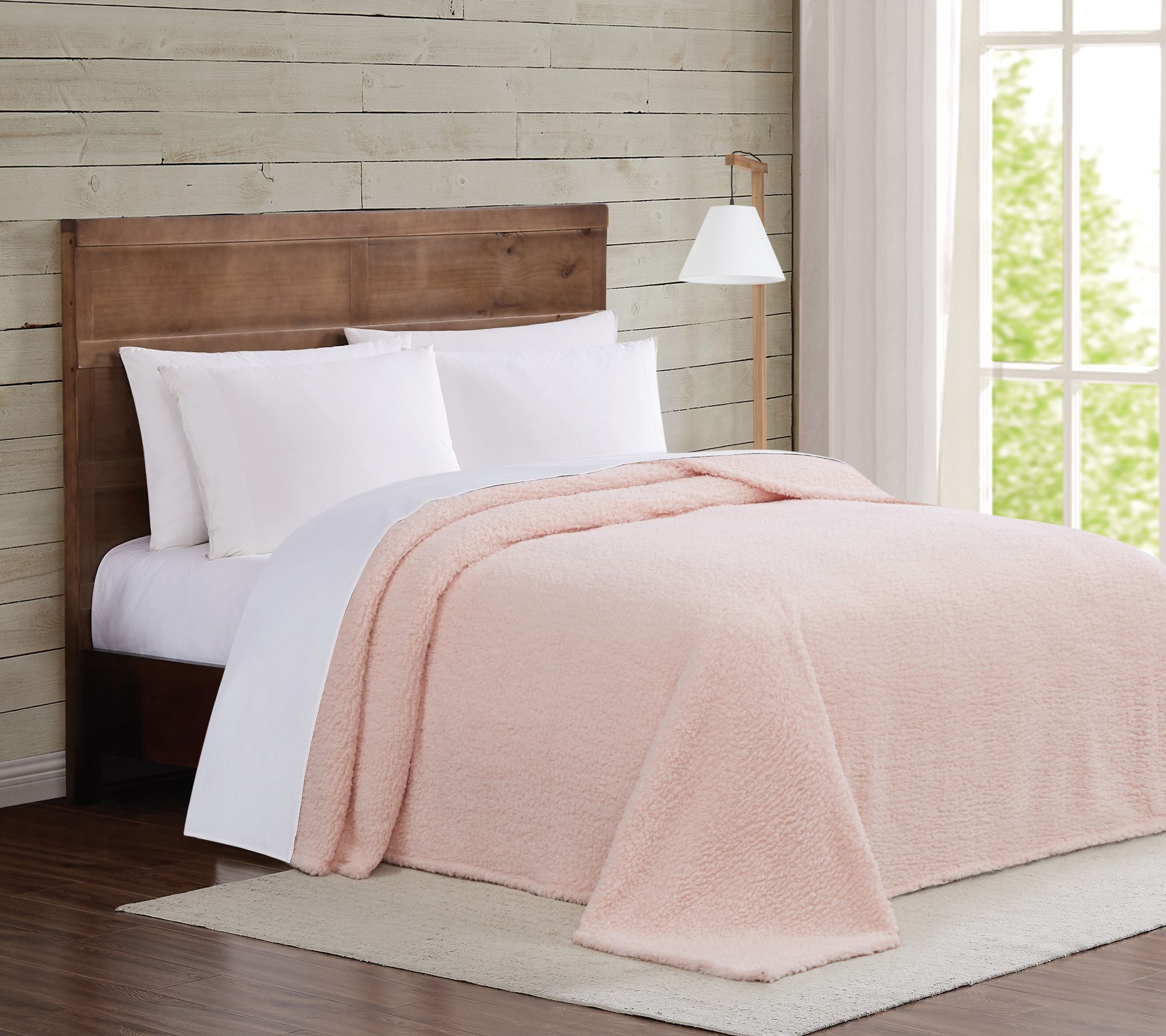 Brooklyn Loom Marshmallow Sherpa King Blanket