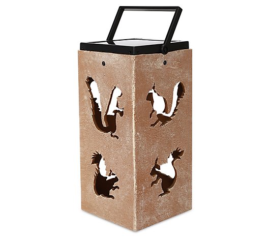 Techko Solar Decorative Portable Lantern - Squi rrel