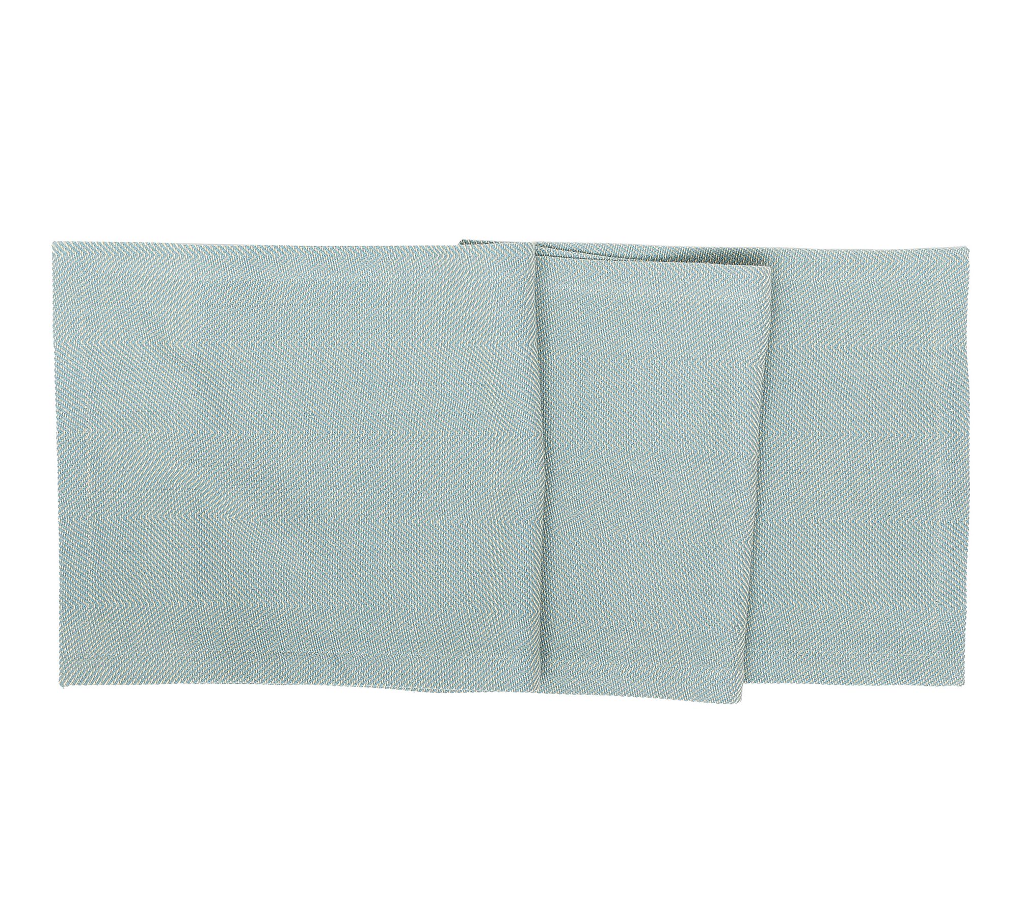 C&F Home Herringbone Aegean Table Runner