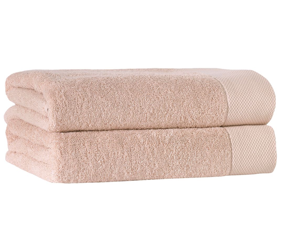 Signature Turkish Bath Towels, Set Of 2 - QVC.com