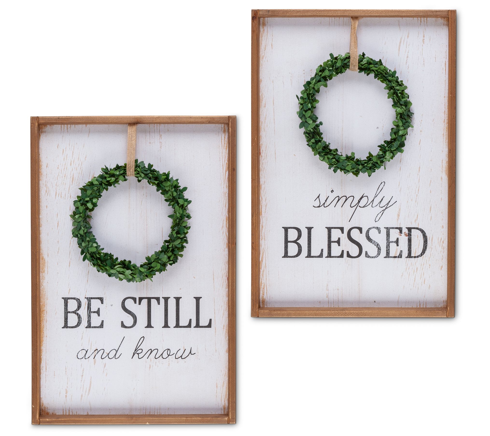 Assorted Wreath Message Wall Decor by Gerson Co.