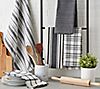 Design Imports Set of 5 Assorted Woven Kitchen  Towels, 5 of 7