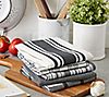 Design Imports Set of 5 Assorted Woven Kitchen  Towels, 6 of 7