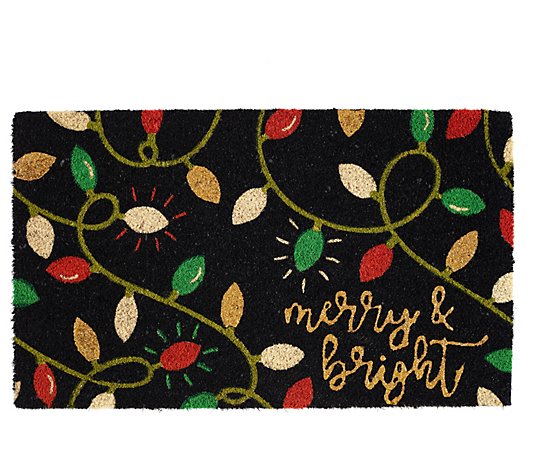 Design Imports Merry & Bright Lights Doormat