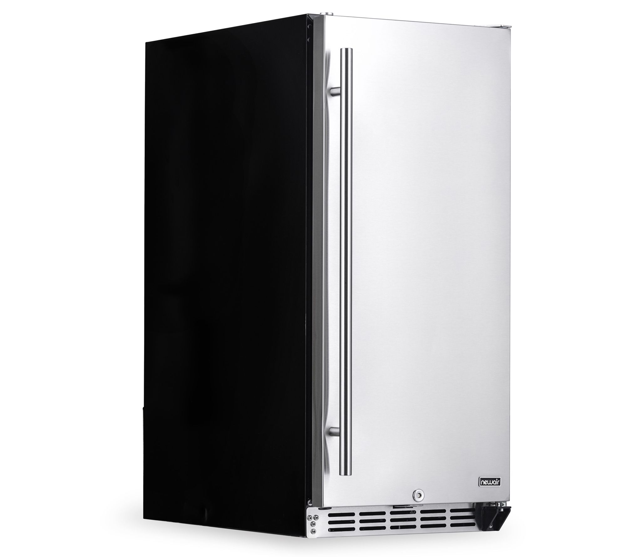 NewAir Beer Fridge Froster 125 Can Freestanding in Black with Party an