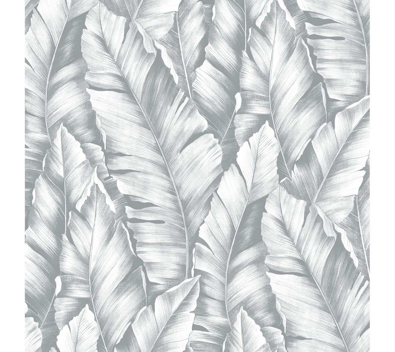 NextWall Baha Banana Leaves Peel and Stick Wallpaper Roll