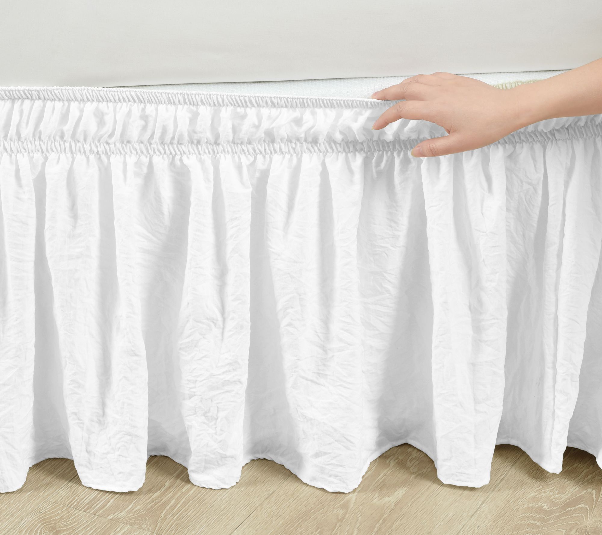 qvc bed skirts