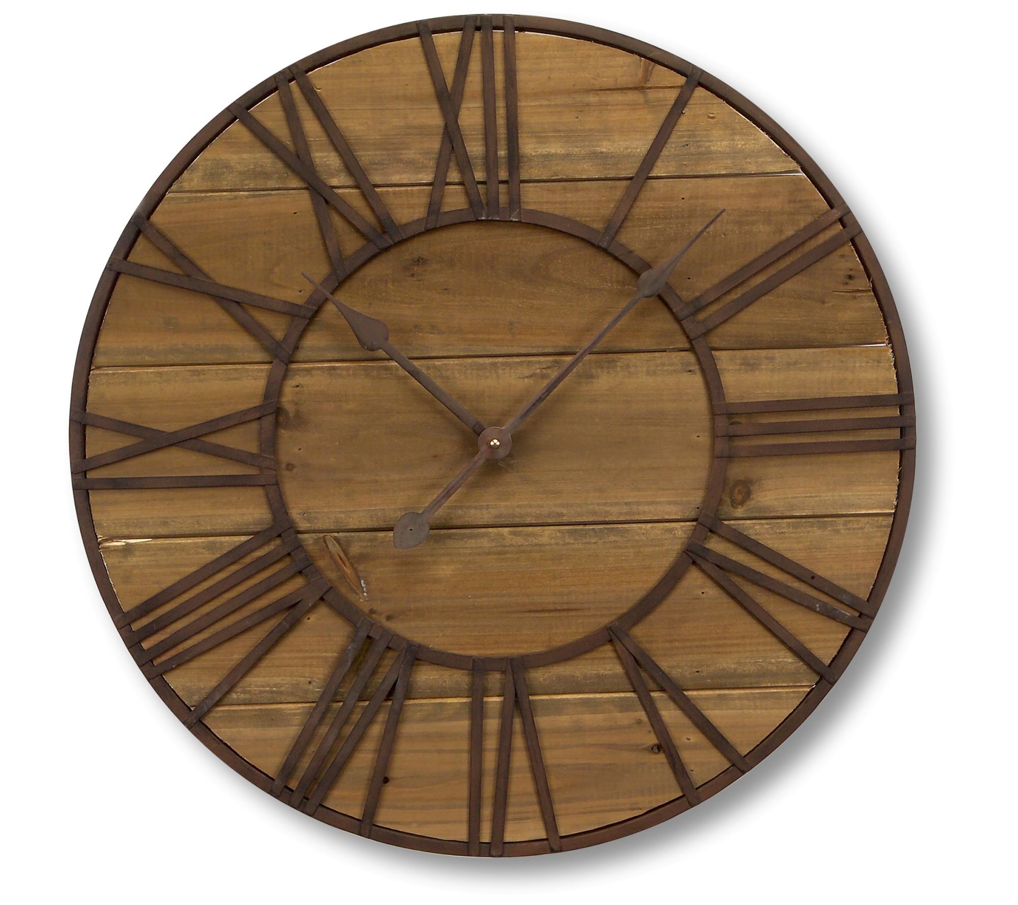 Newest QVC Wood Clock