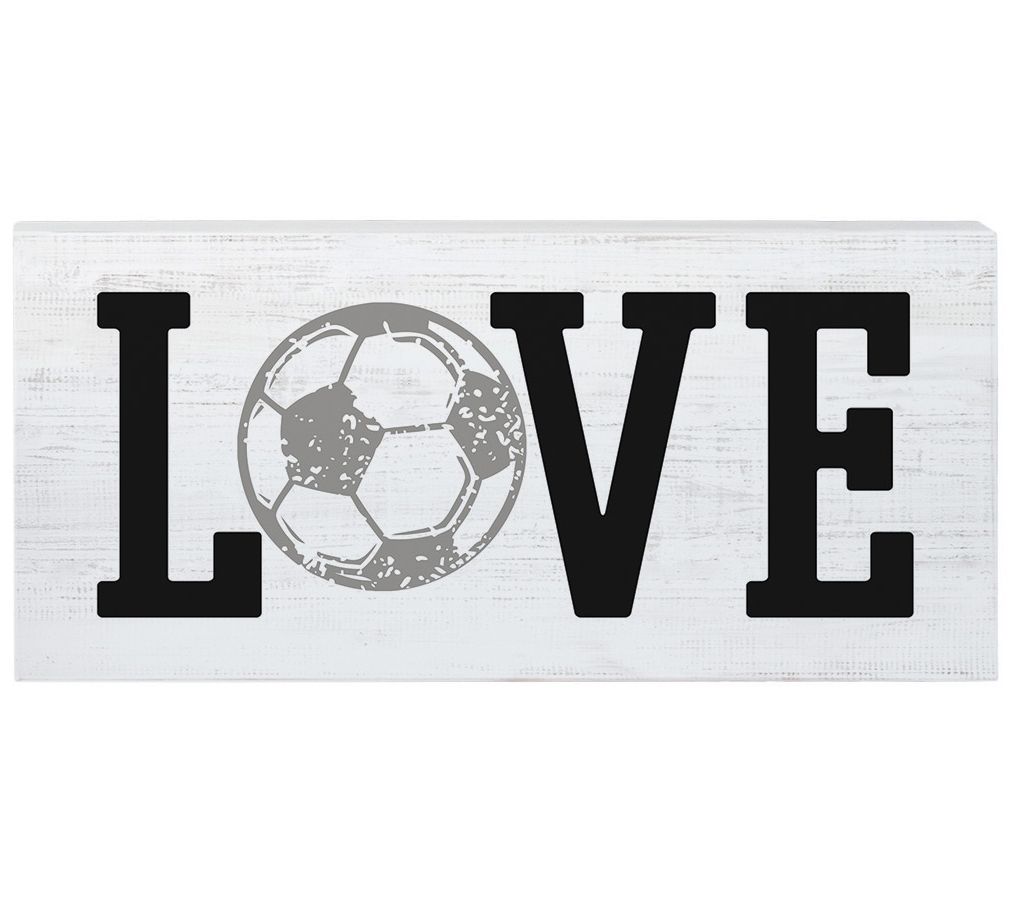 Sincere Surroundings. 12" Love Soccer. InspireBoard.