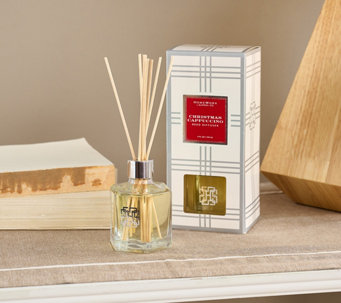 HomeWorx by Slatkin & Co. S/2 Christmas Cappuccino Reed Diffusers