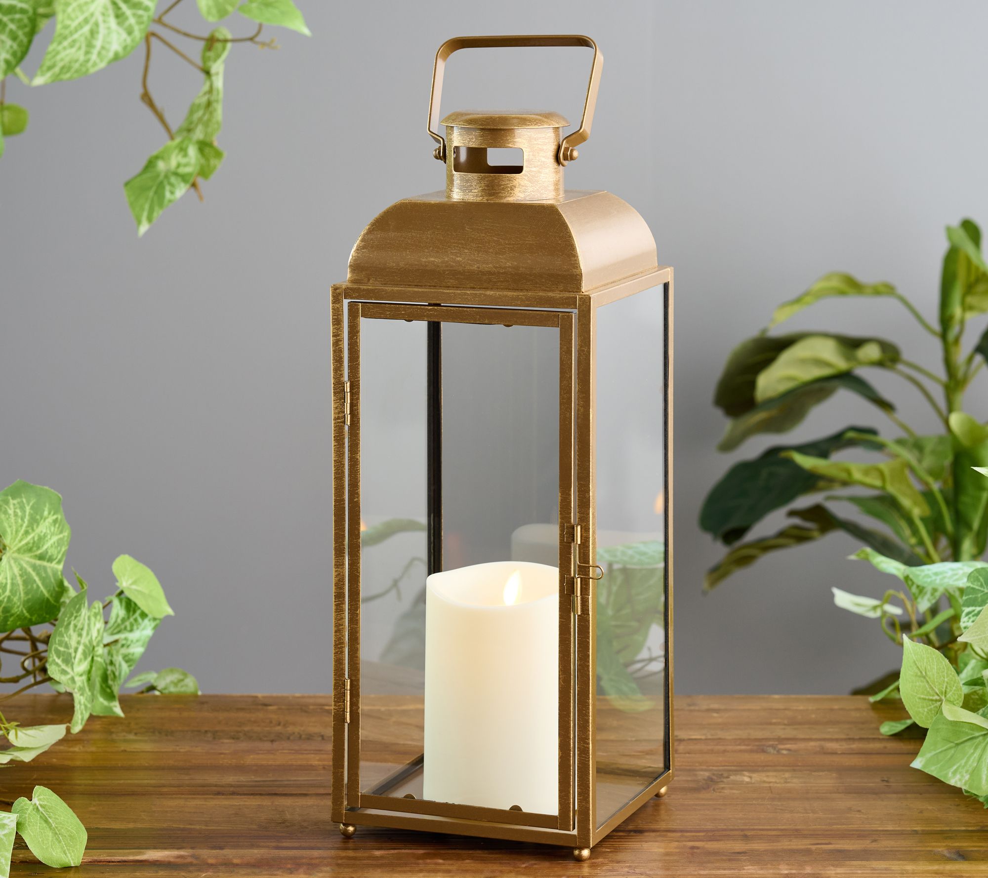 Home Reflections_25 Oversized Metal Indoor/Outdoor Lantern