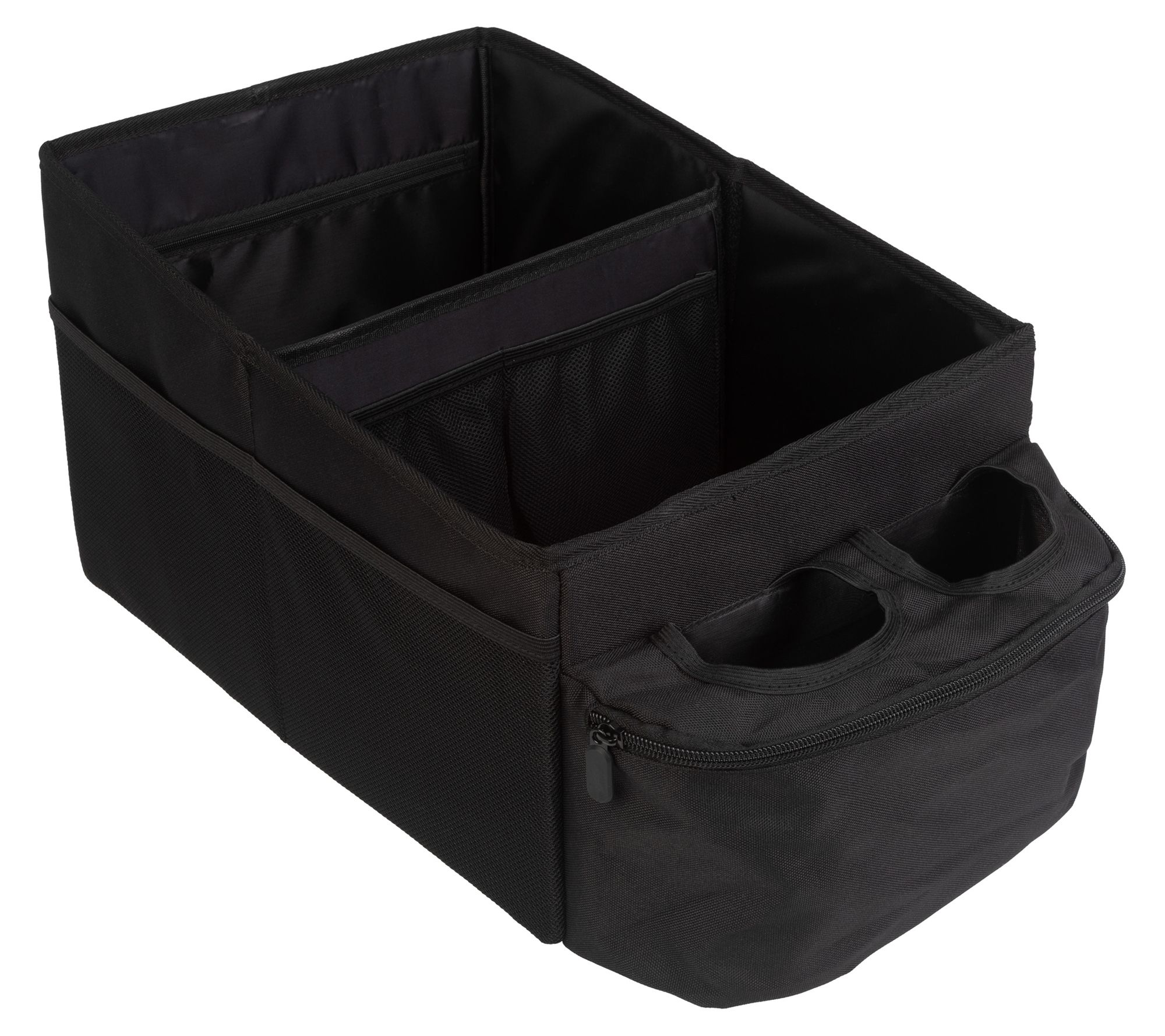 Stalwart Backseat Car Organizer Collapsible Storage Box