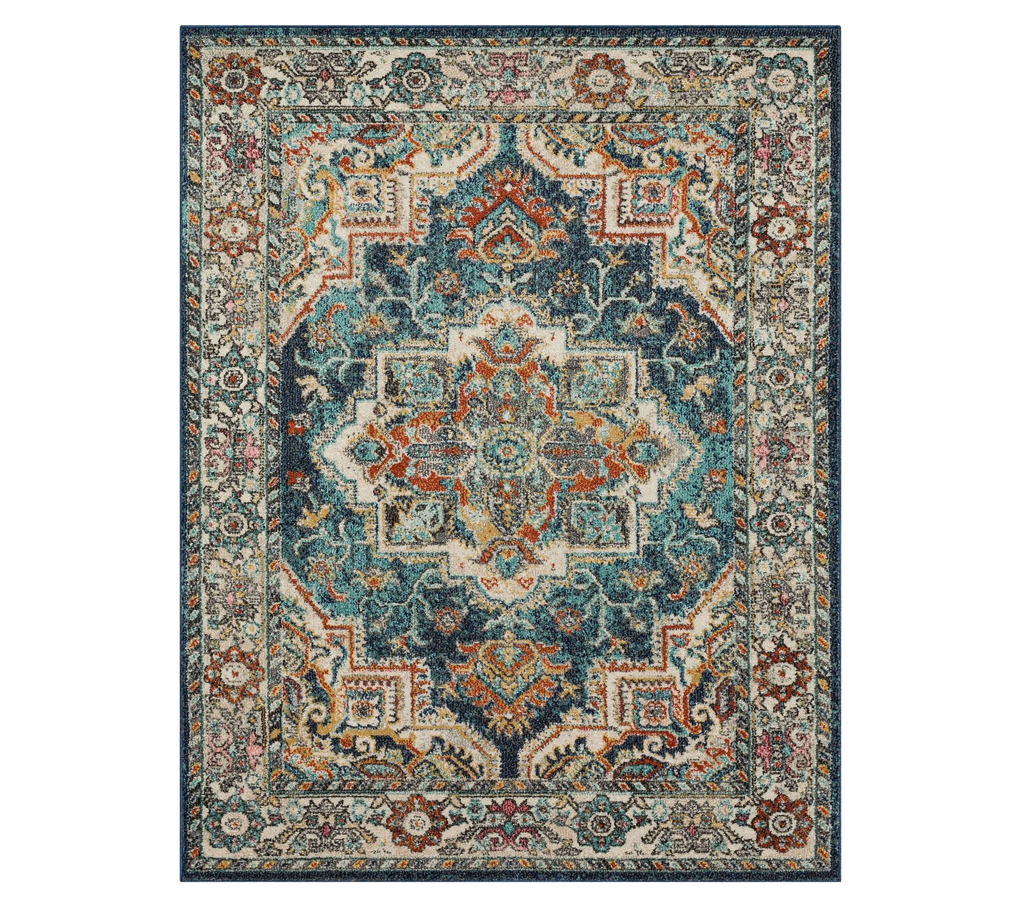 Mohawk Home Dellen Blue 5' 3" X 8' Area Rug